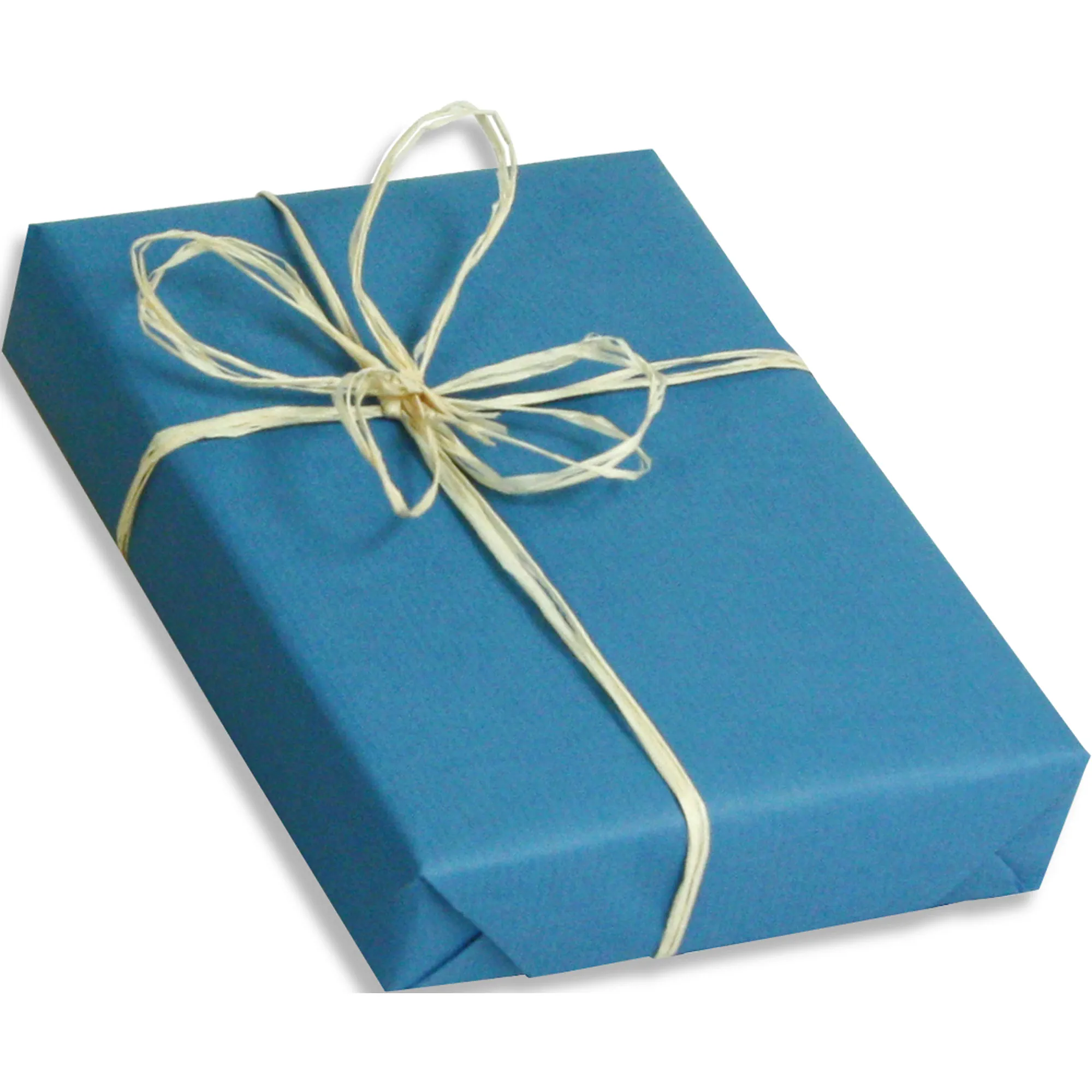 CLAIREFONTAINE Geschenkpapier 70 cm x 3 m blau 