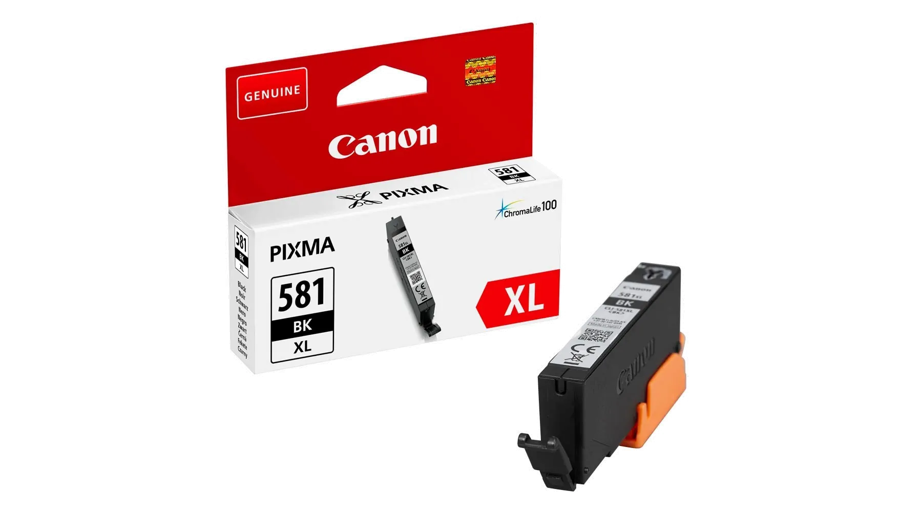 CANON Tintenpatrone CLI581XLBK ca. 515 Seiten schwarz