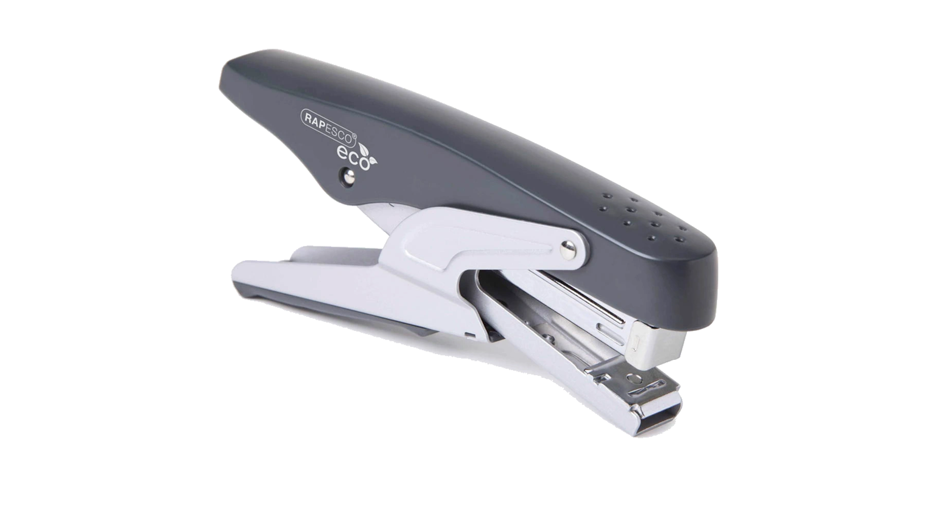 RAPESCO® Heftzange ECO Beluga  Heftklammertyp 24/6 + 26/6 Metall schwarz/chrom