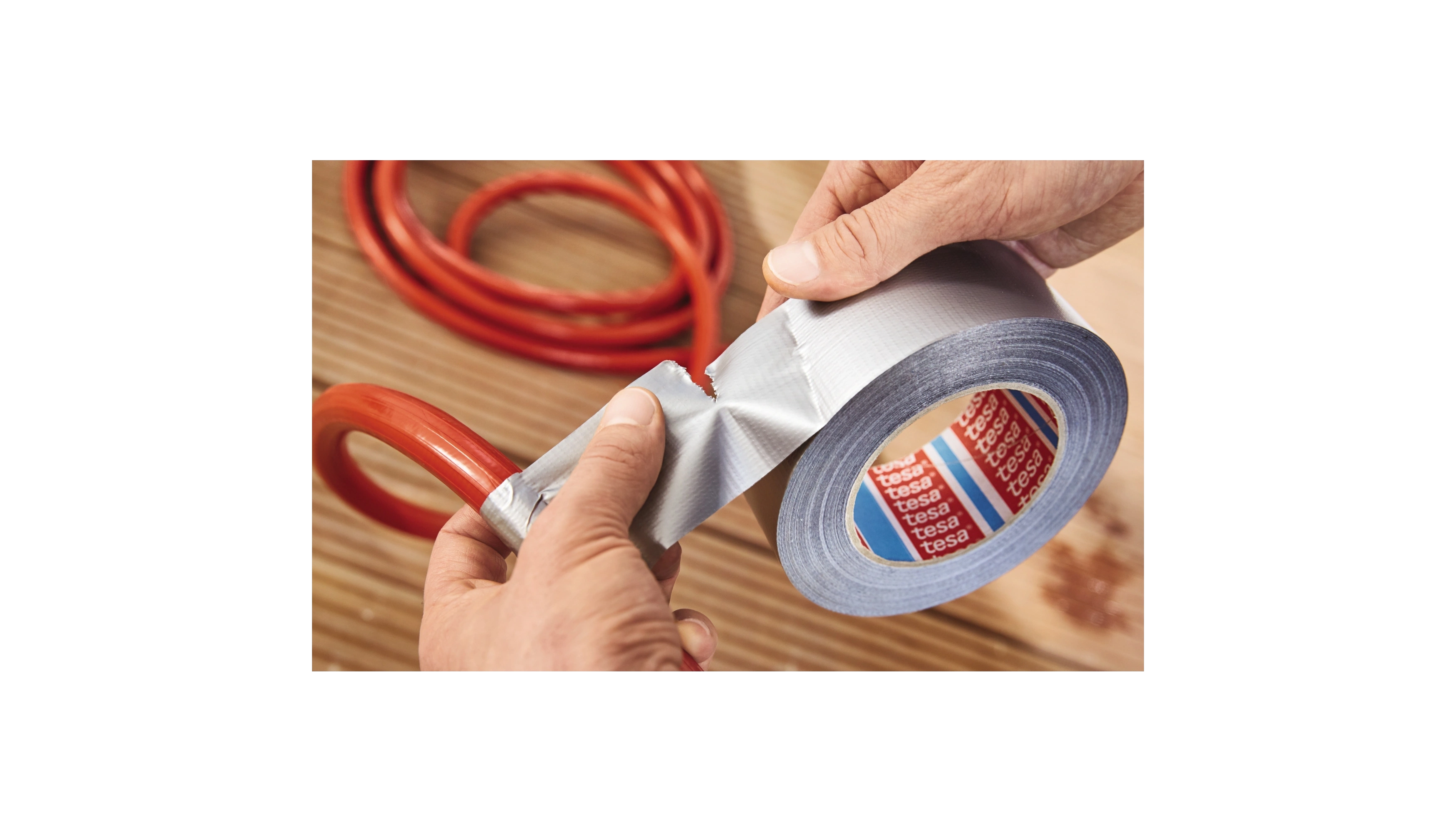 TESA Gewebeband extra Power® Universal  50 mm x 25 m (B x L) silber