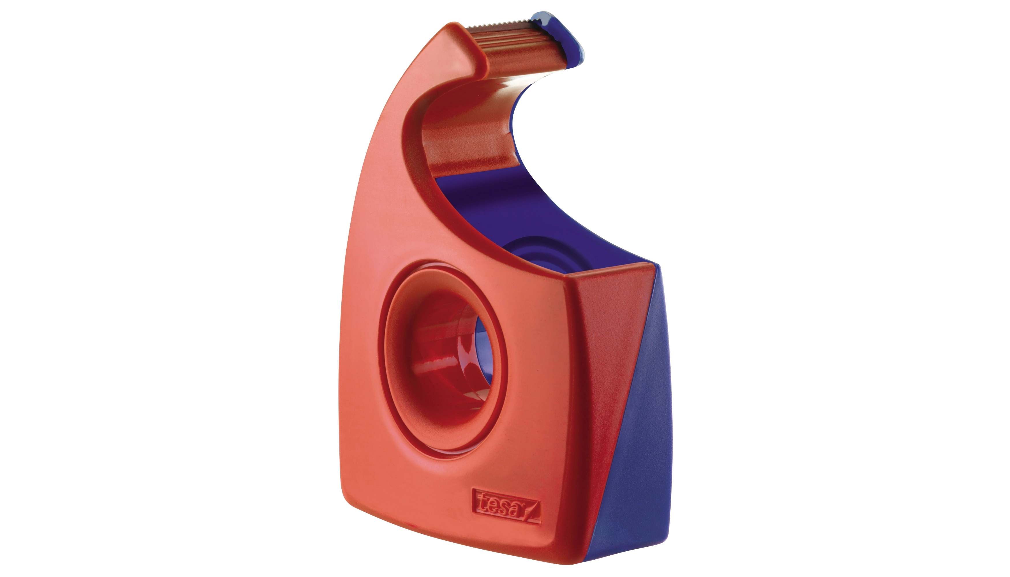TESA® Handabroller Easy Cut®  19 mm x 10 m (B x L) rot/blau