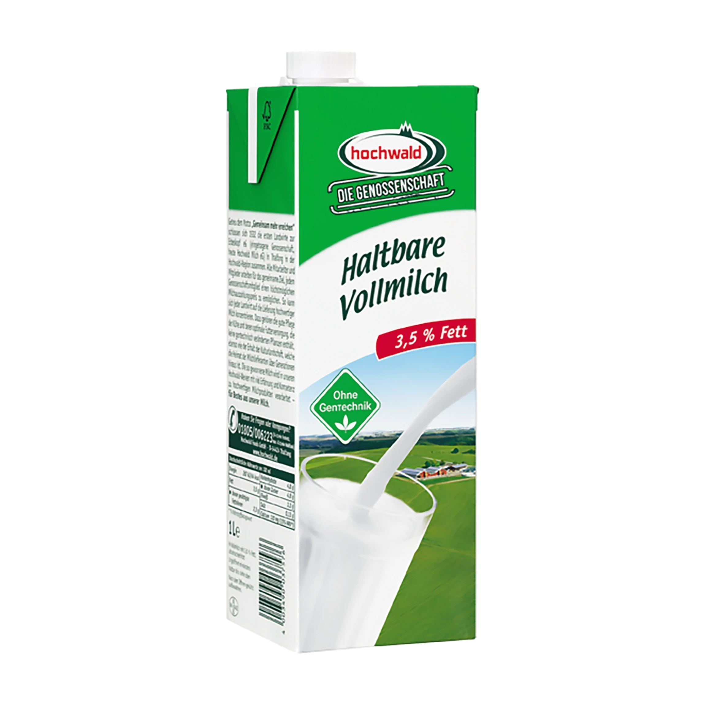 HOCHWALD H-Milch 3,5% 1L 12 Stück pro Packung
