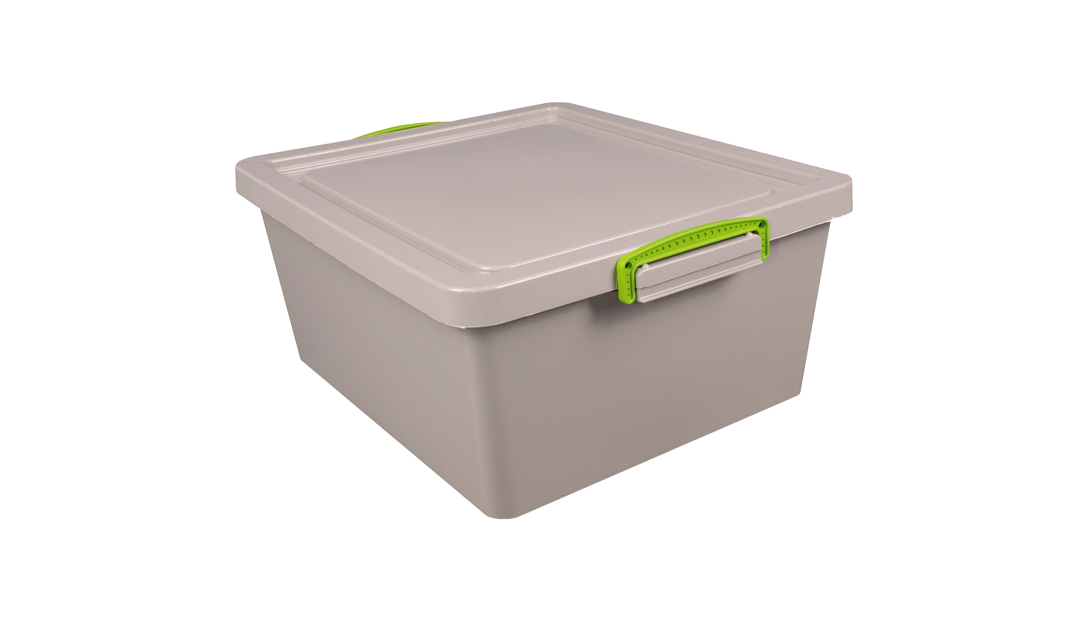 REALLY USEFUL BOX Aufbewahrungsbox Recycling 17,5 l 38,3 x 19,5 x 46 cm (B x H x T) taubengrau