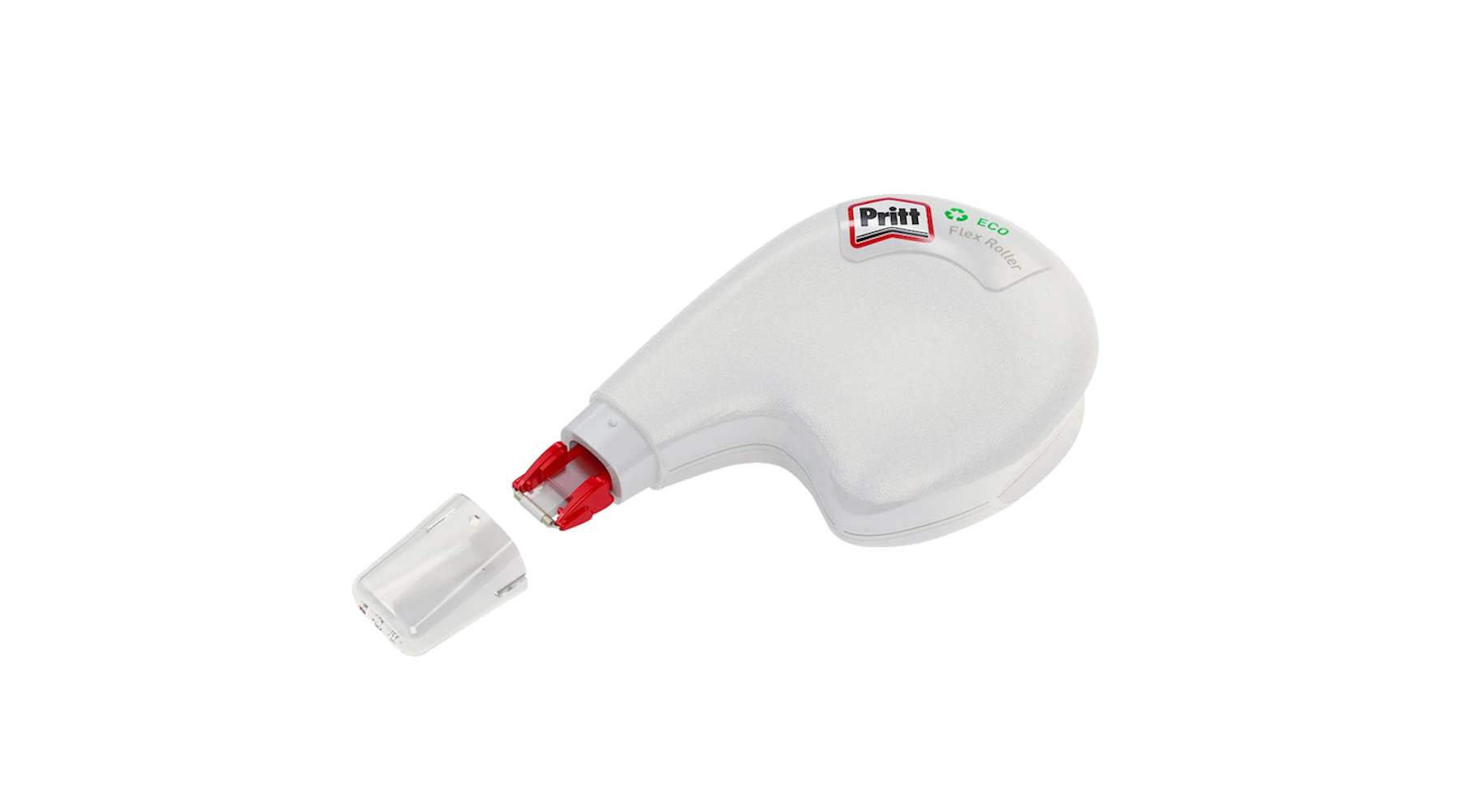 PRITT Korrekturroller ECO Flex  4,2 mm x 10 m (B x L) seitliche Anwendung weiß