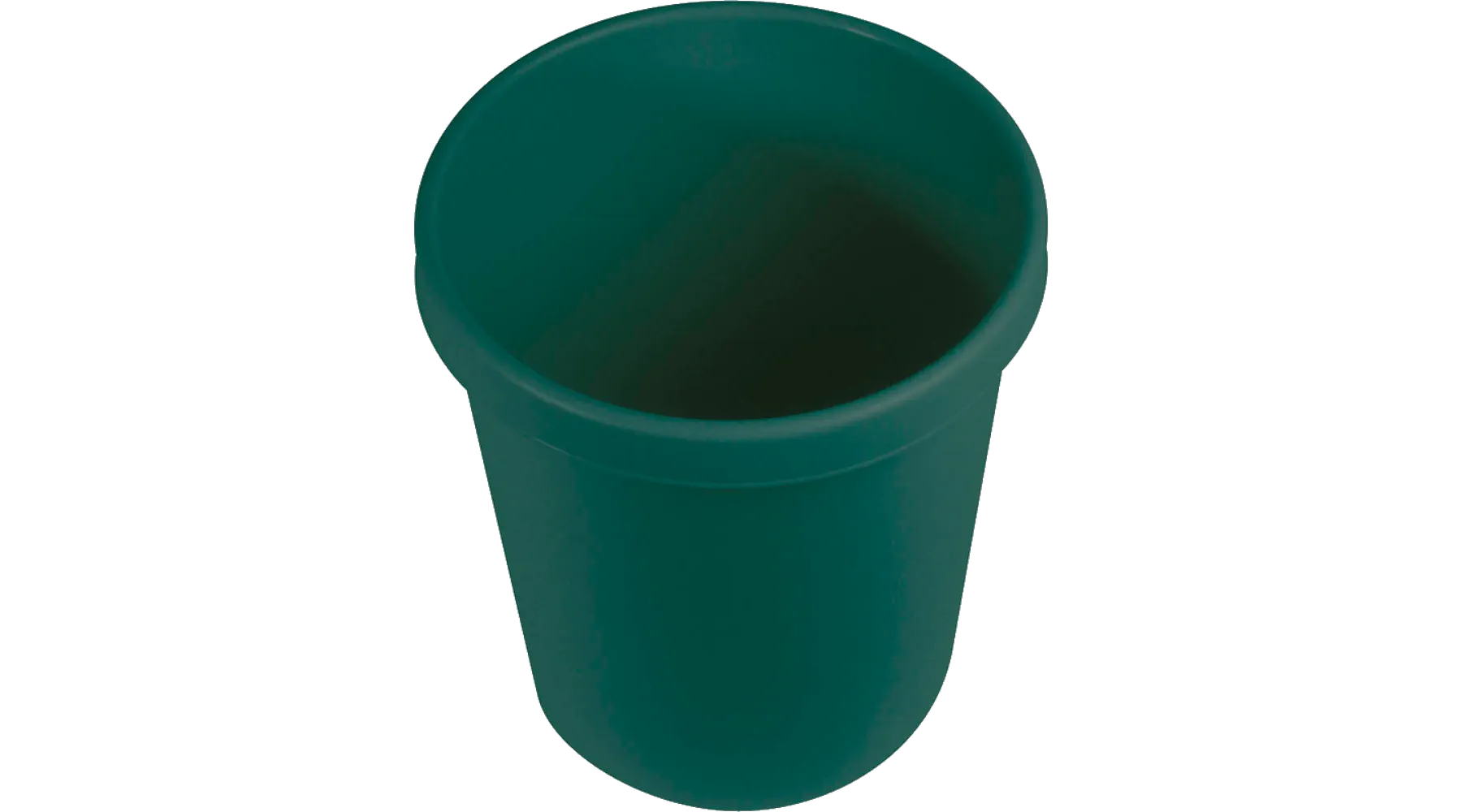 HELIT Papierkorb the green german 18 Liter rund grün