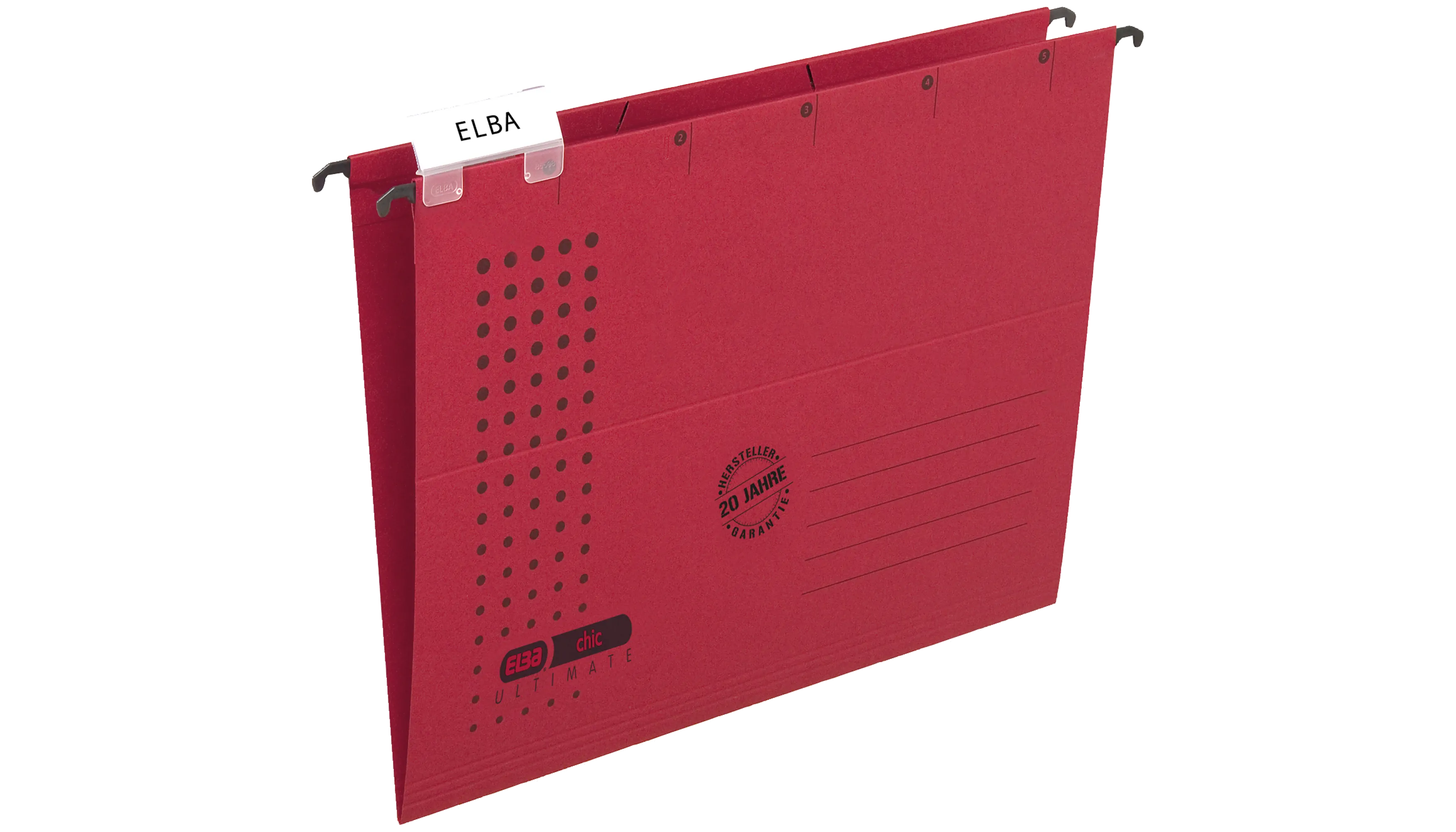 ELBA Hängemappe chic® ULTIMATE® DIN A4 rot