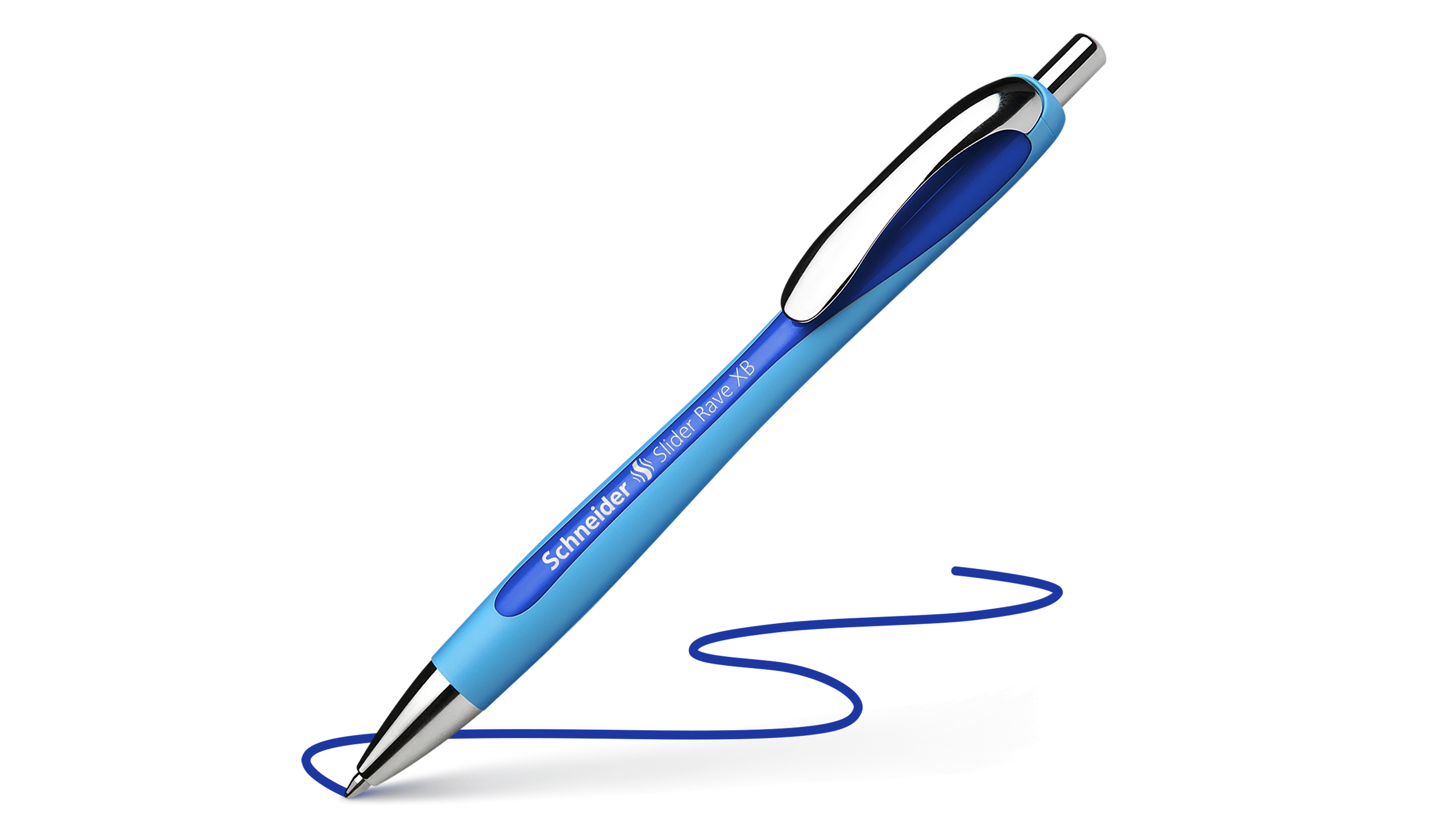 SCHNEIDER  Kugelschreiber Slider Rave dokumentenecht 0,7 mm blau