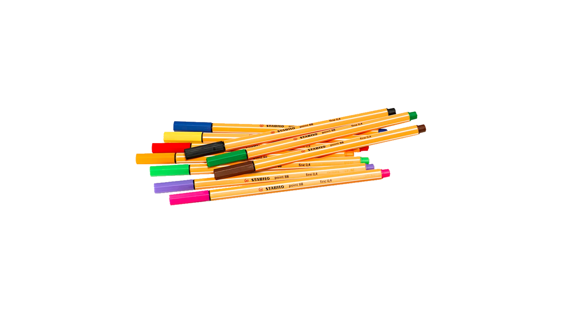 STABILO® Fineliner point 88® 10 Stück/Pack farbig sortiert