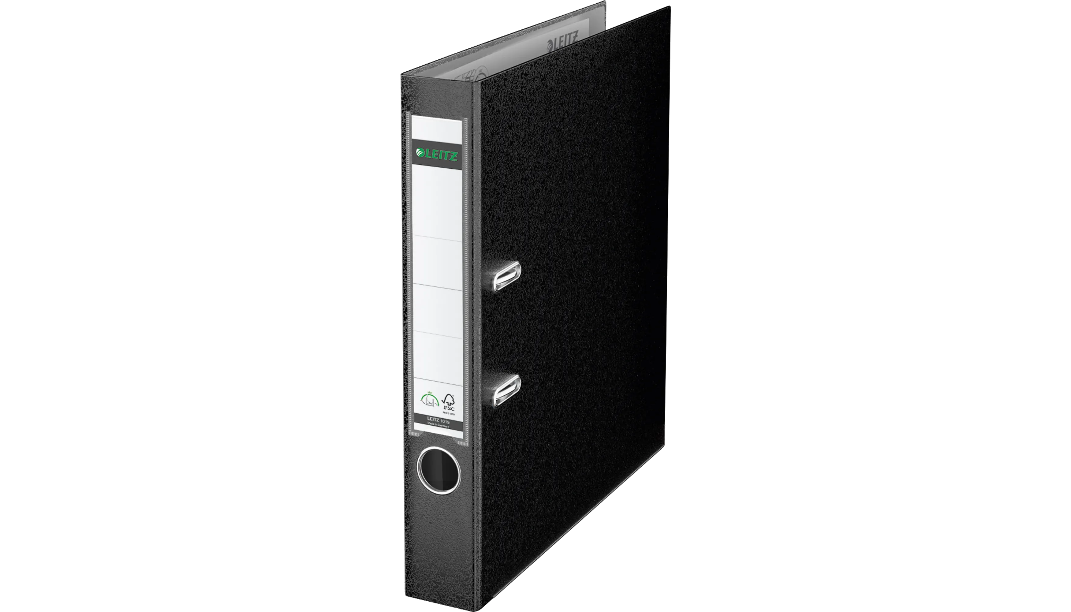 LEITZ Ordner DIN A4 52 mm  PP schwarz