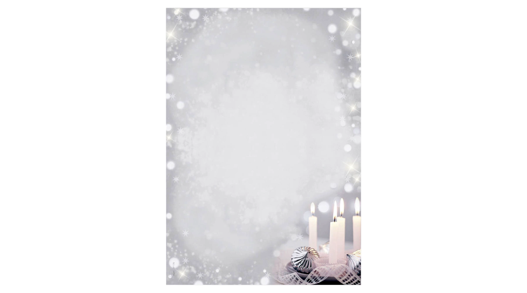 SIGEL Weihnachtsbriefpapier Christmas Silence DIN A4  90 g/m² 100 Blatt/Pack