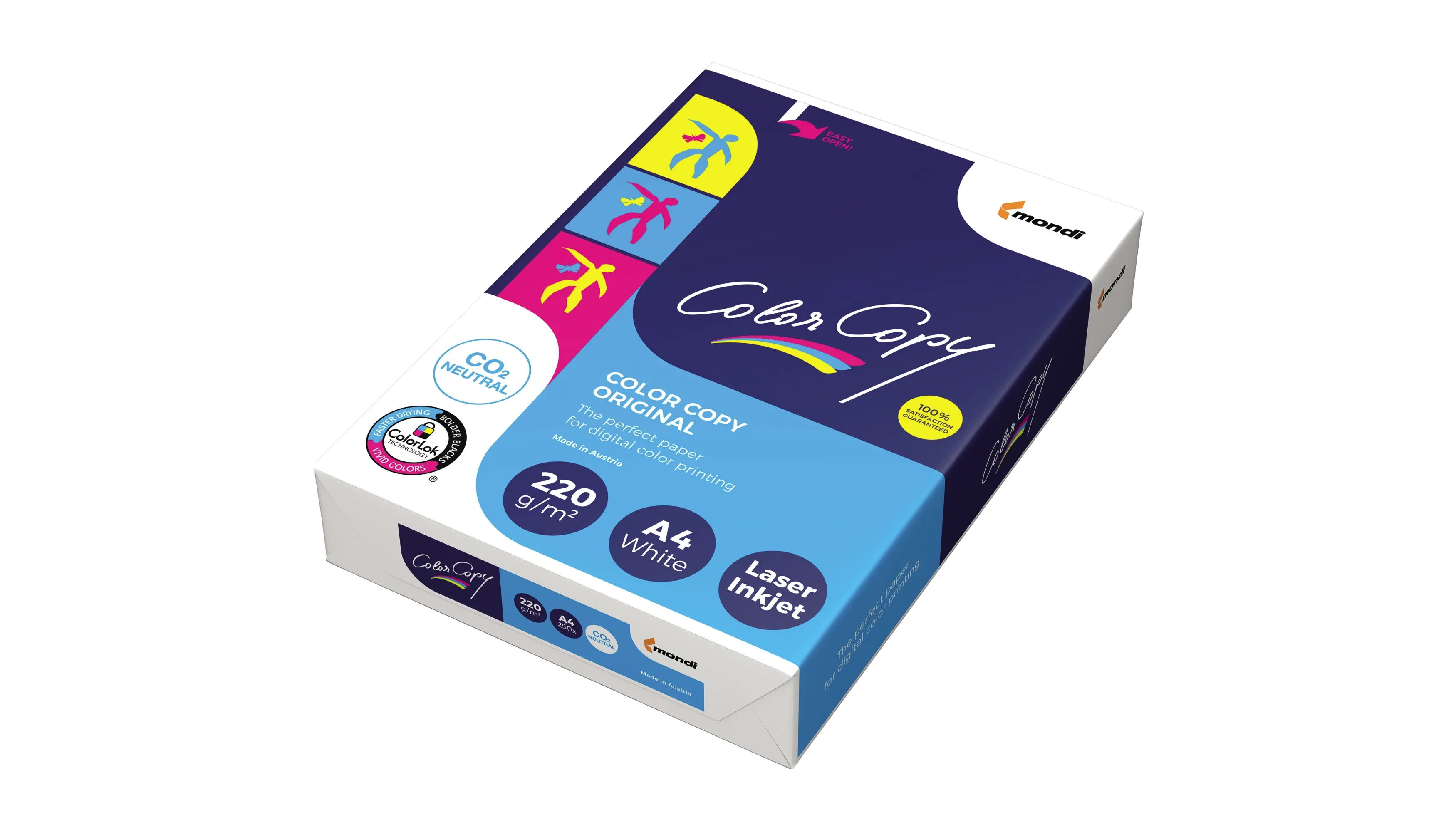 COLOR COPY Kopierpapier DIN A4 220 g/m² 250 Blatt/Pack weiß