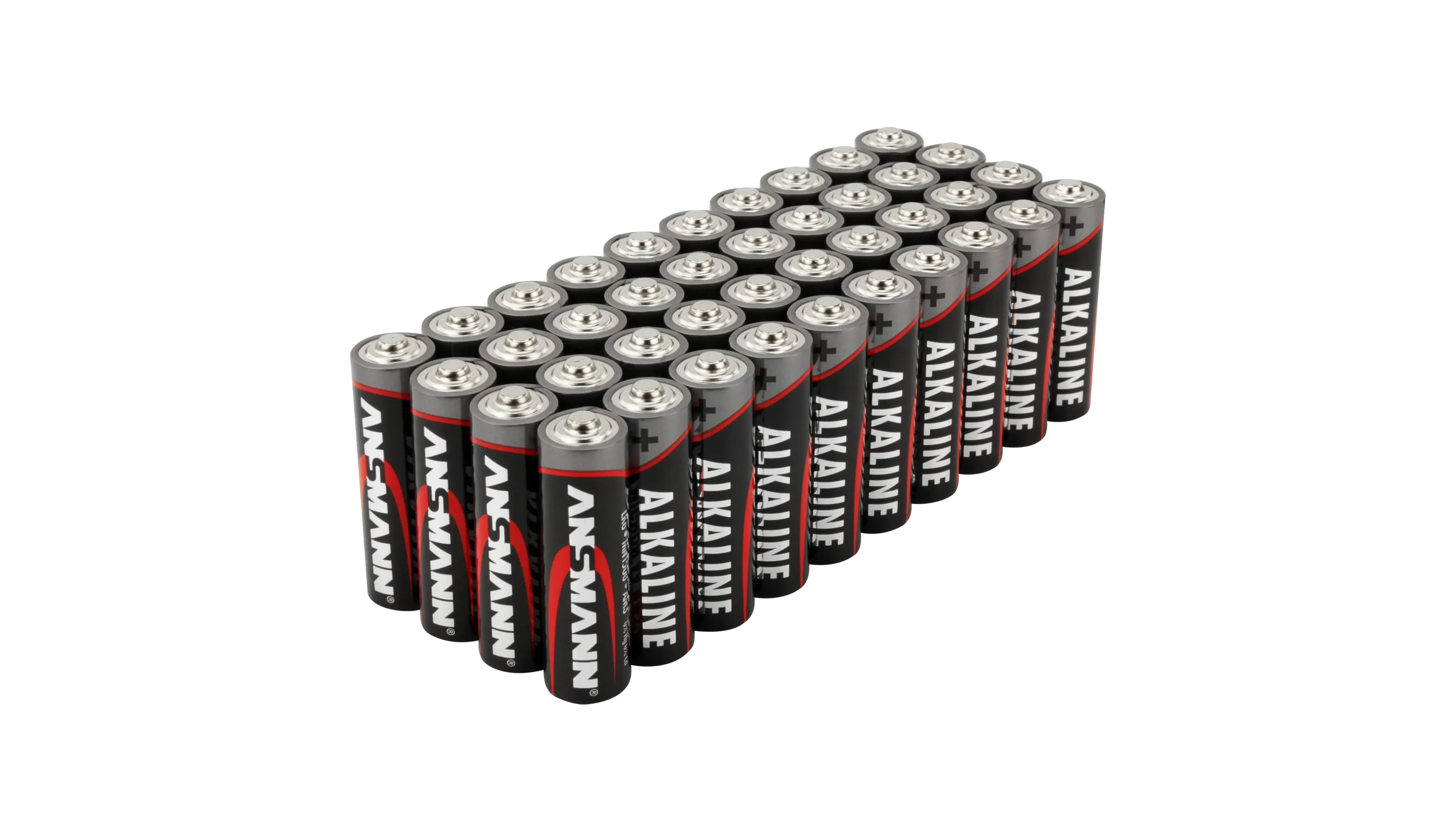 ANSMANN Batterie AA/Mignon LR6 Alkaline 1,5 V 40 Stück/Pack