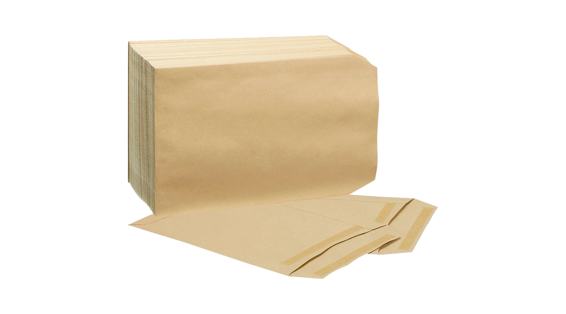 MAILmedia Versandtasche DIN C5  ohne Fenster 90 g/m² selbstklebend 250 Stück/Pack braun