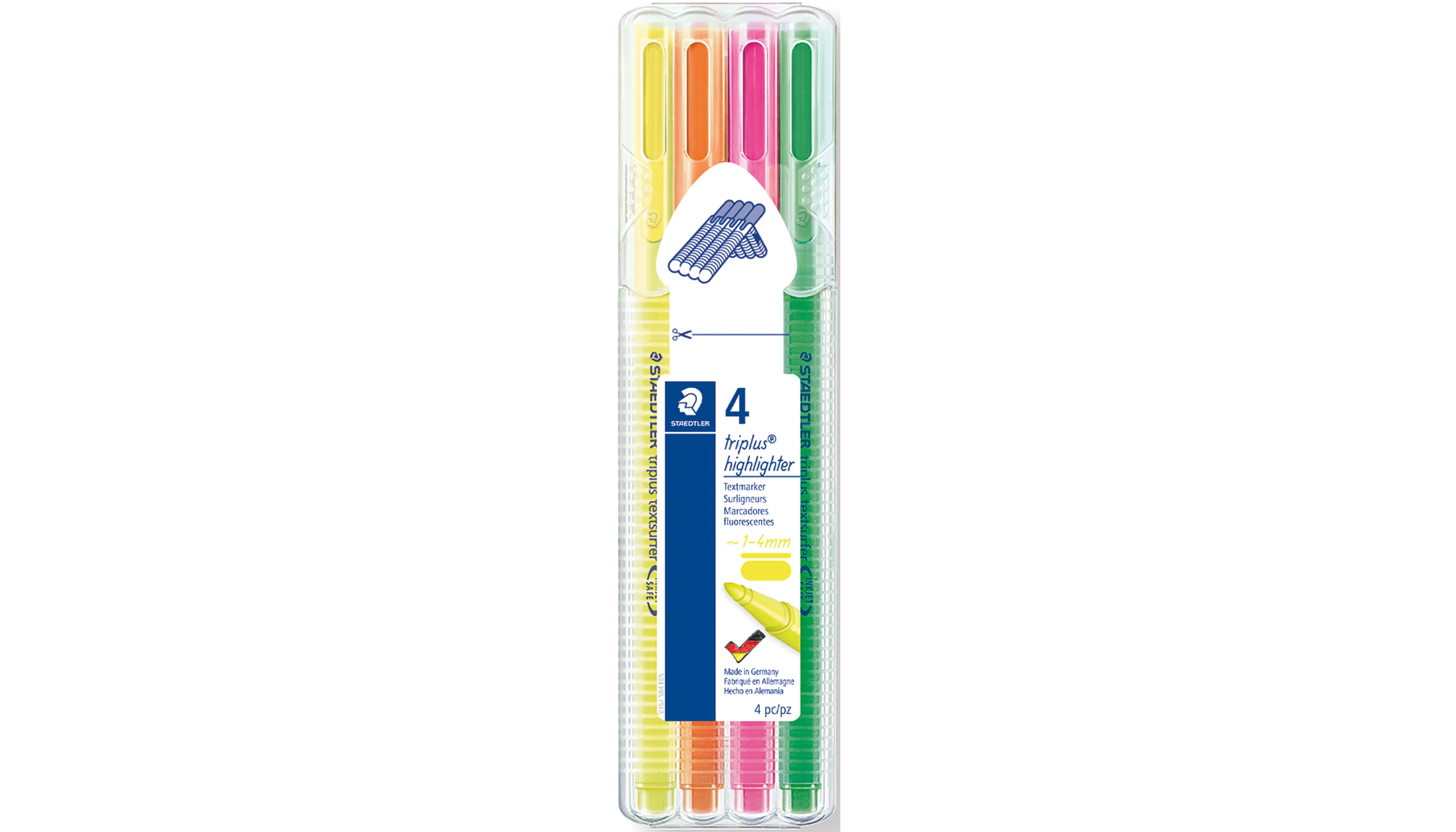 STAEDTLER® Textmarker triplus® textsurfer® 362  1-4 mm 4 Stück/Pack