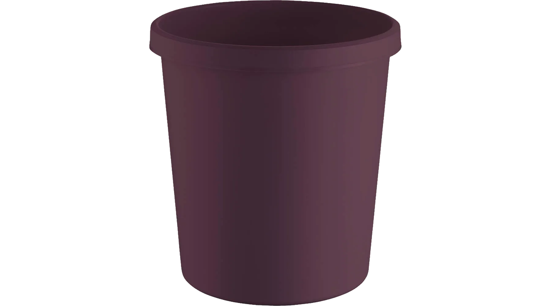 HELIT Papierkorb the green german 18 Liter rund rot