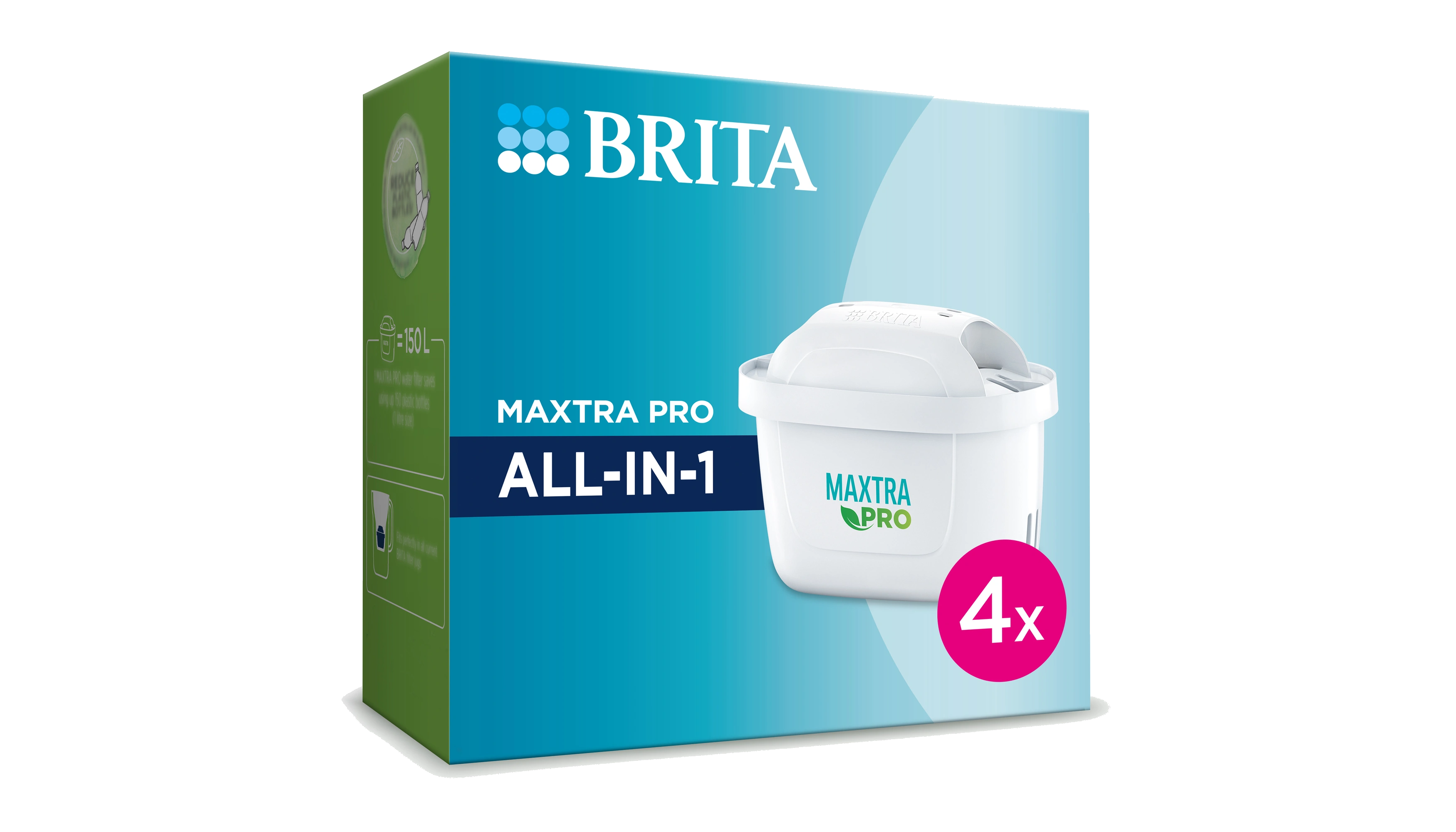 BRITA Filterkartusche MAXTRA PRO ALL-IN-1 4 Stück/Pack