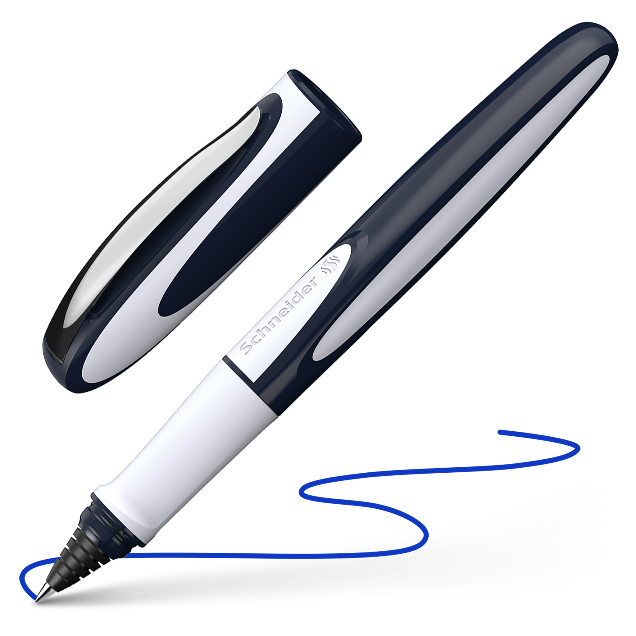 SCHNEIDER Tintenroller Ray 0,5 mm tiefblau/hellgrau