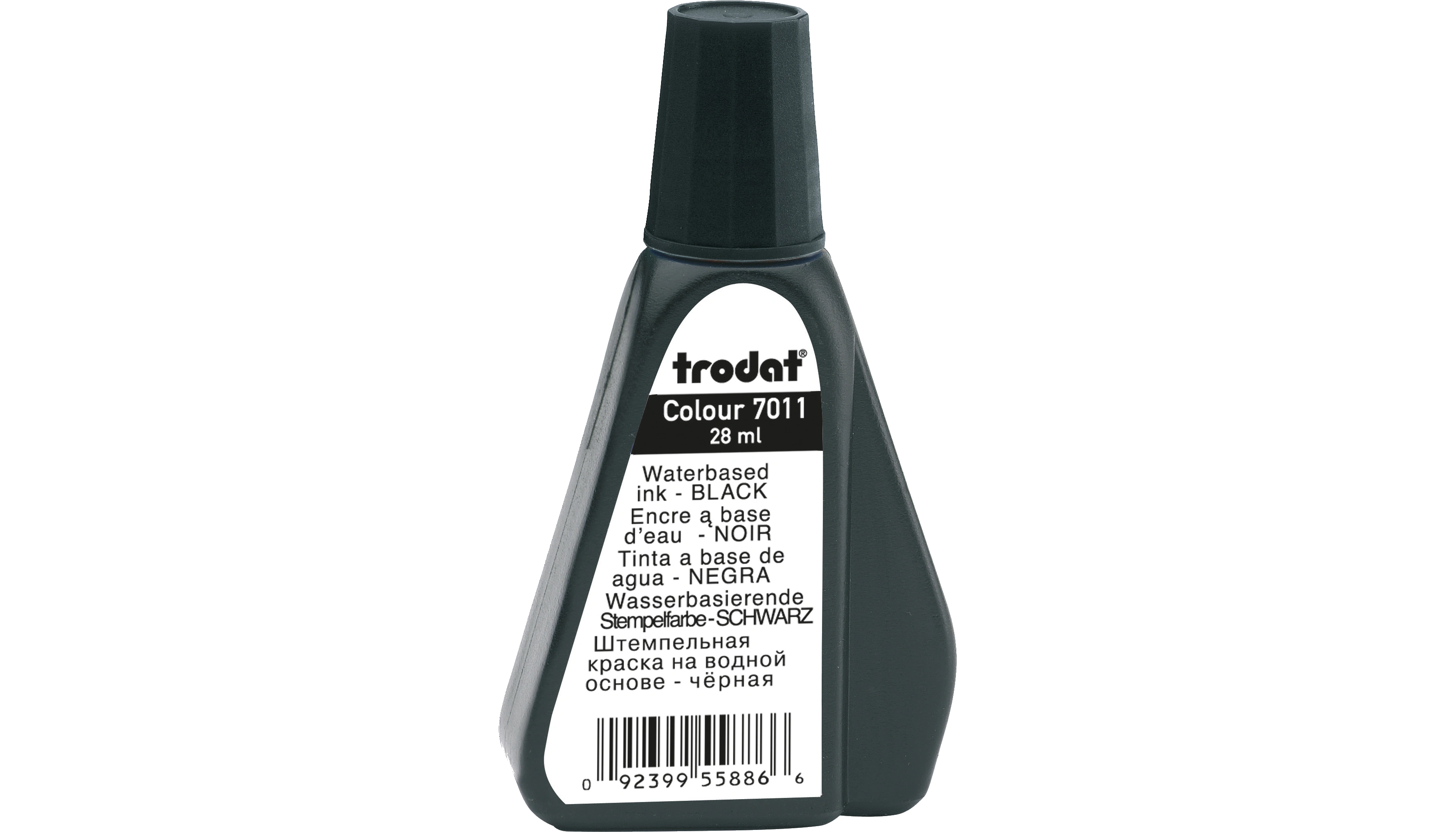 TRODAT® Stempelfarbe Colour 7011  28 ml schwarz