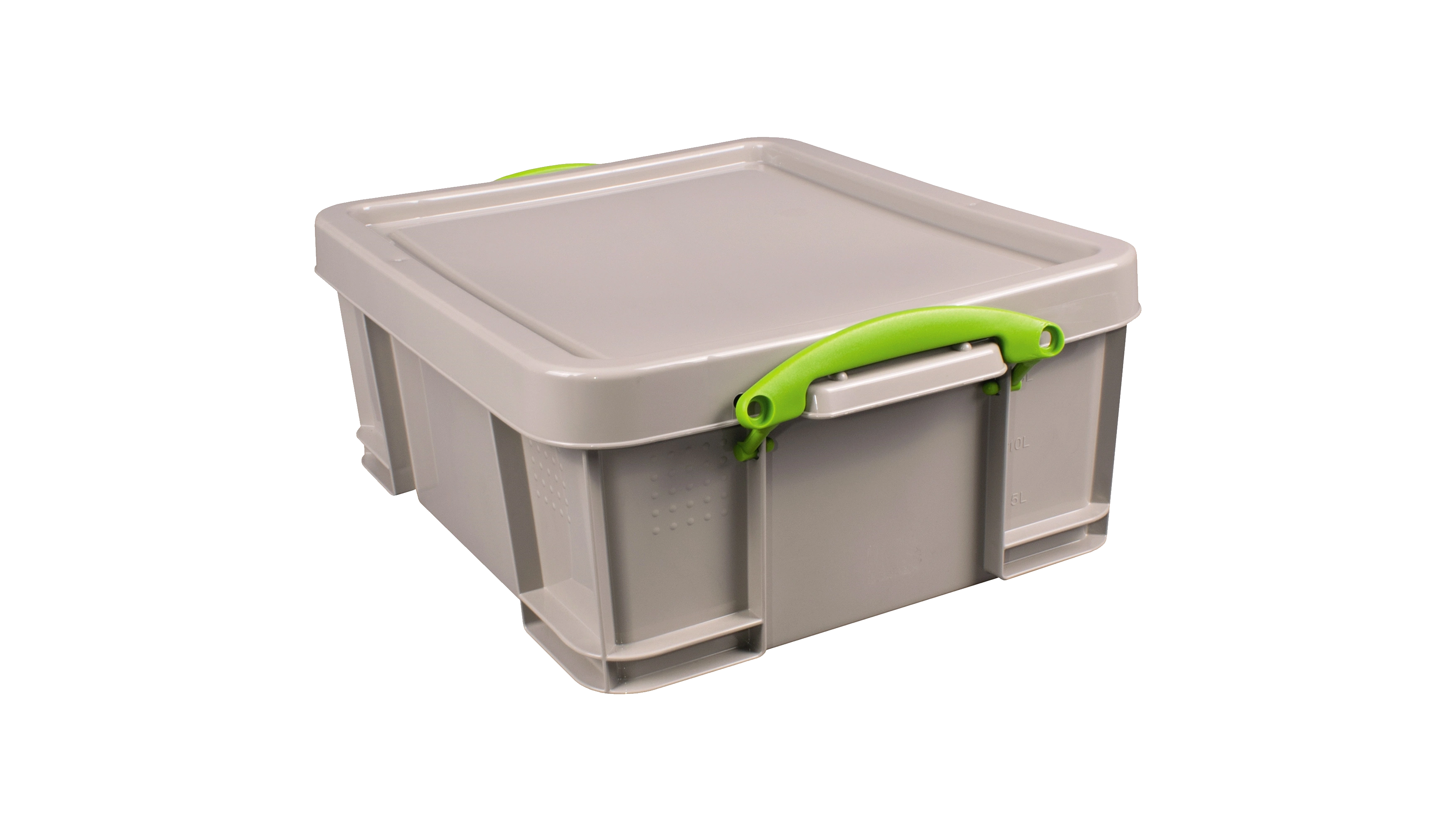 REALLY USEFUL BOX Aufbewahrungsbox Recycling 18 l 48 x 20 x 39 cm (B x H x T) taubengrau