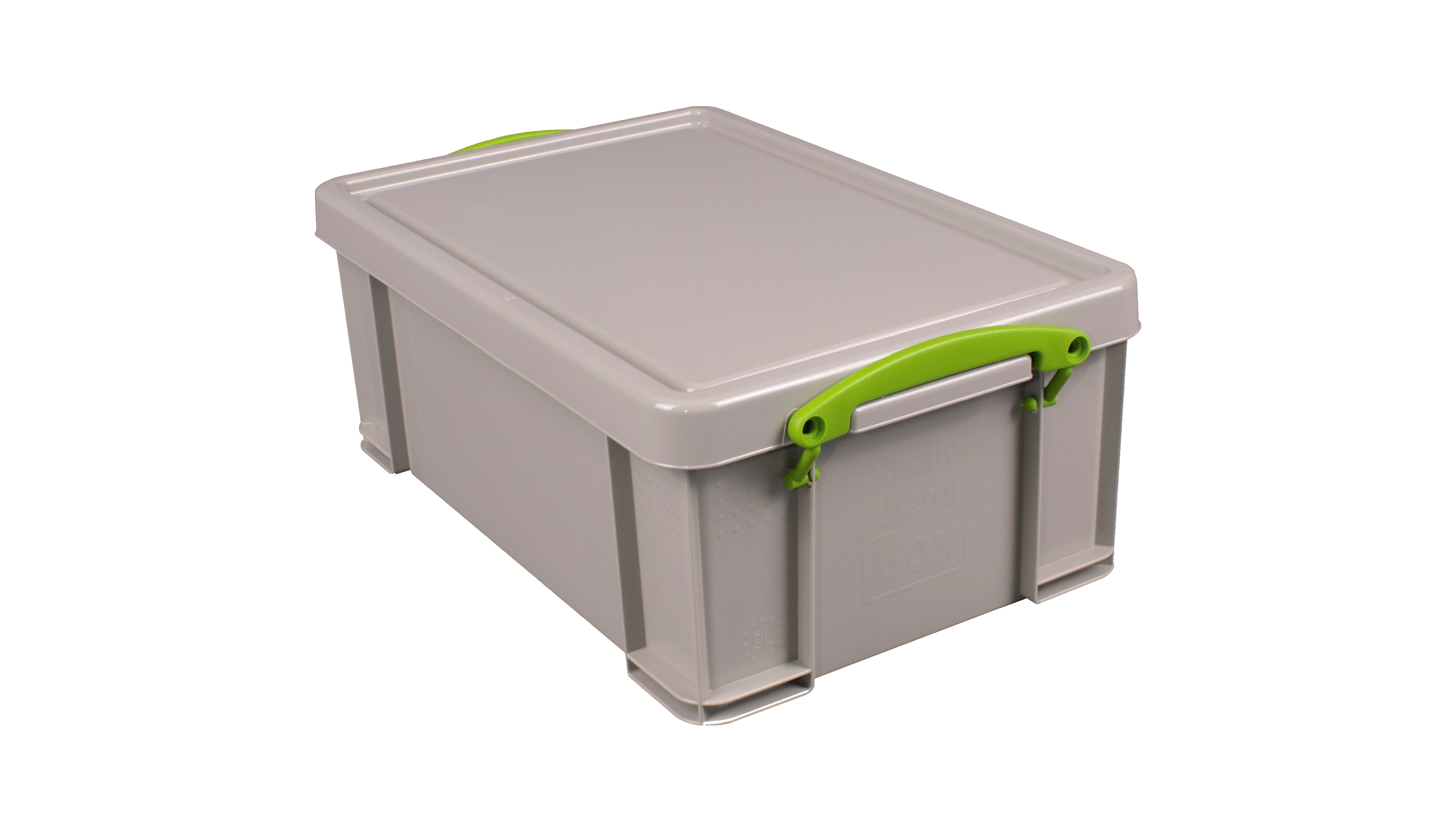 REALLY USEFUL BOX Aufbewahrungsbox Recycling 9 l 39,5 x 15,5 x 25,5 cm (B x H x T) taubengrau