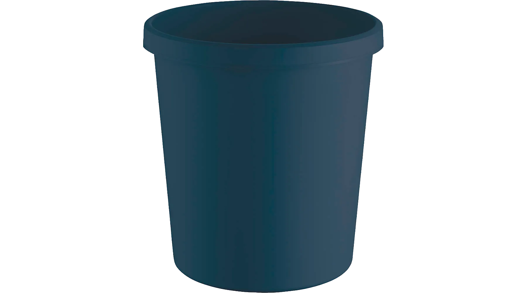 HELIT Papierkorb the green german 18 Liter rund blau
