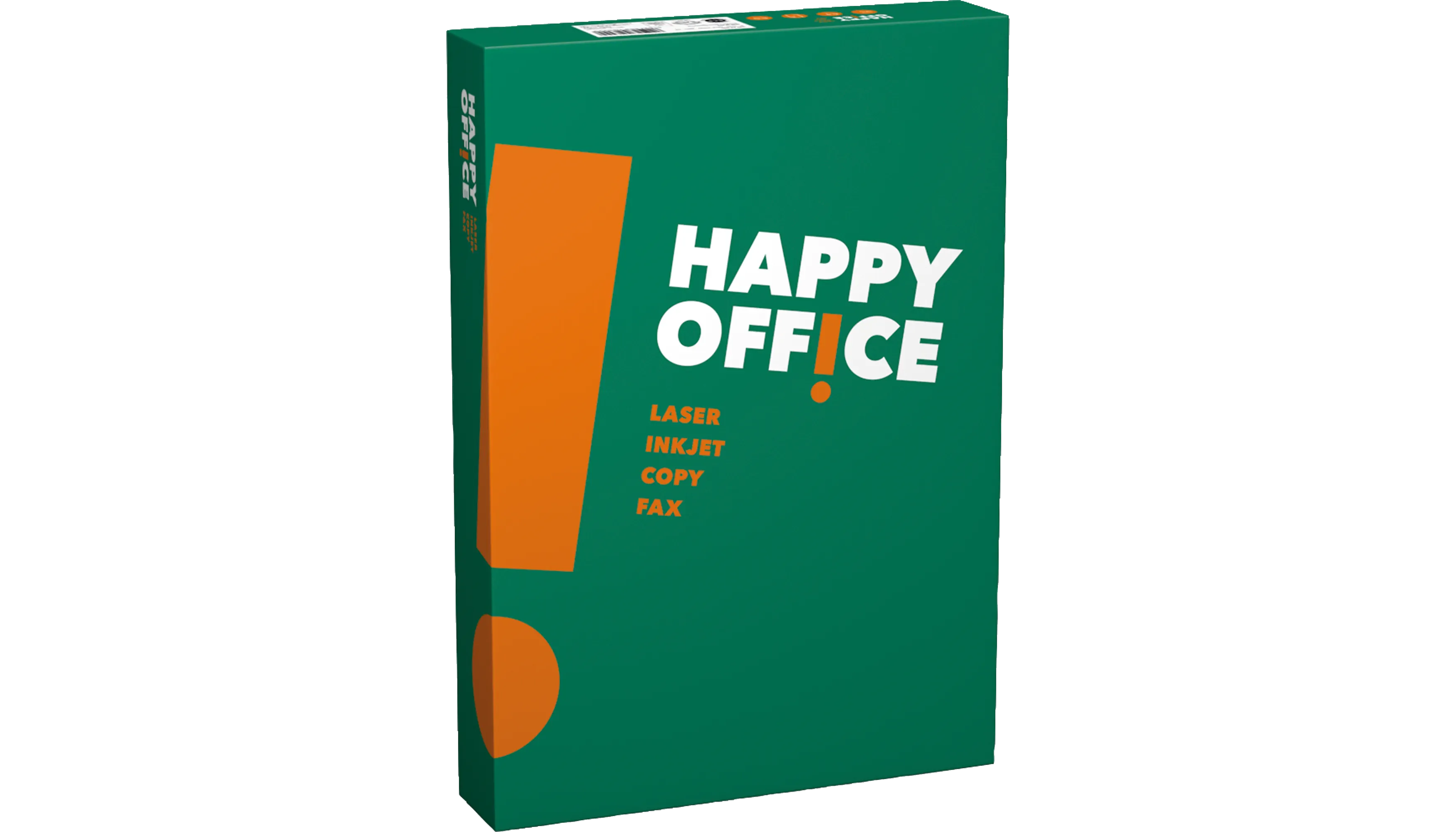 HAPPY OFFICE Kopierpapier DIN A4 80 g/m² weiß 500 Blatt/Pack