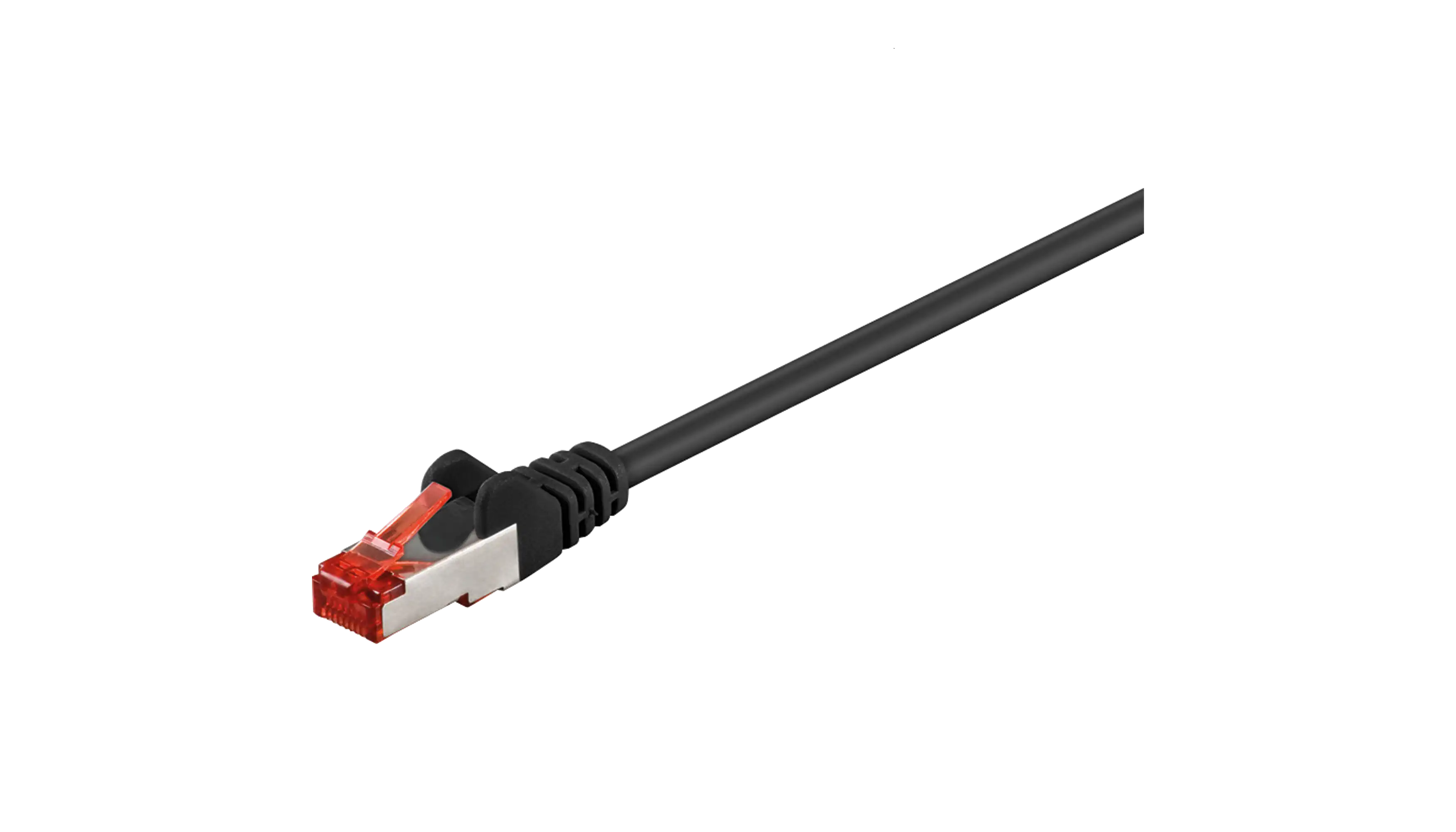 GOOBAY® Netzwerkkabel CAT 6  schwarz 10m