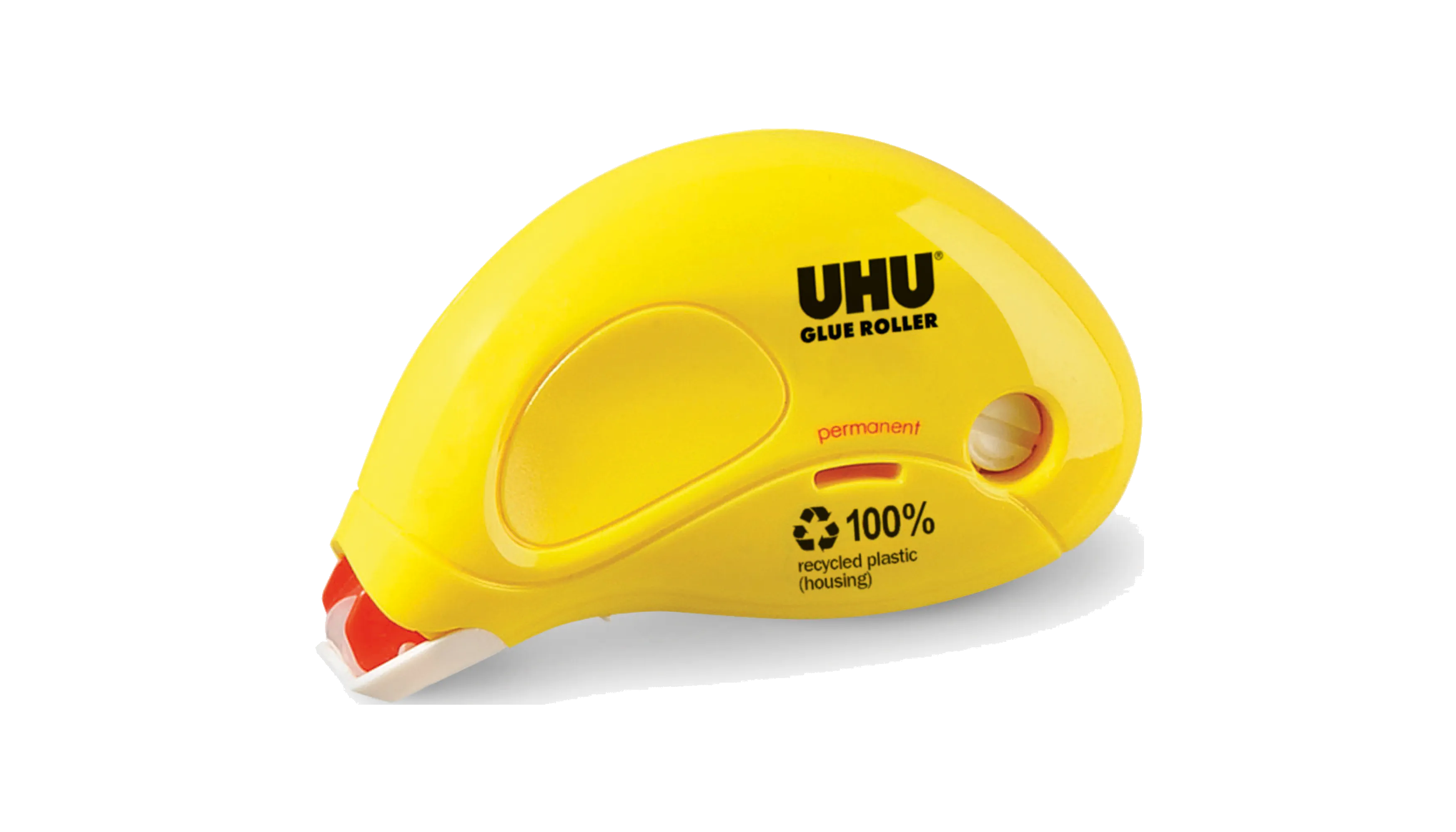 UHU® Kleberoller Glue permanent 6,5 mm x 9,5 m (B x L)  gelb