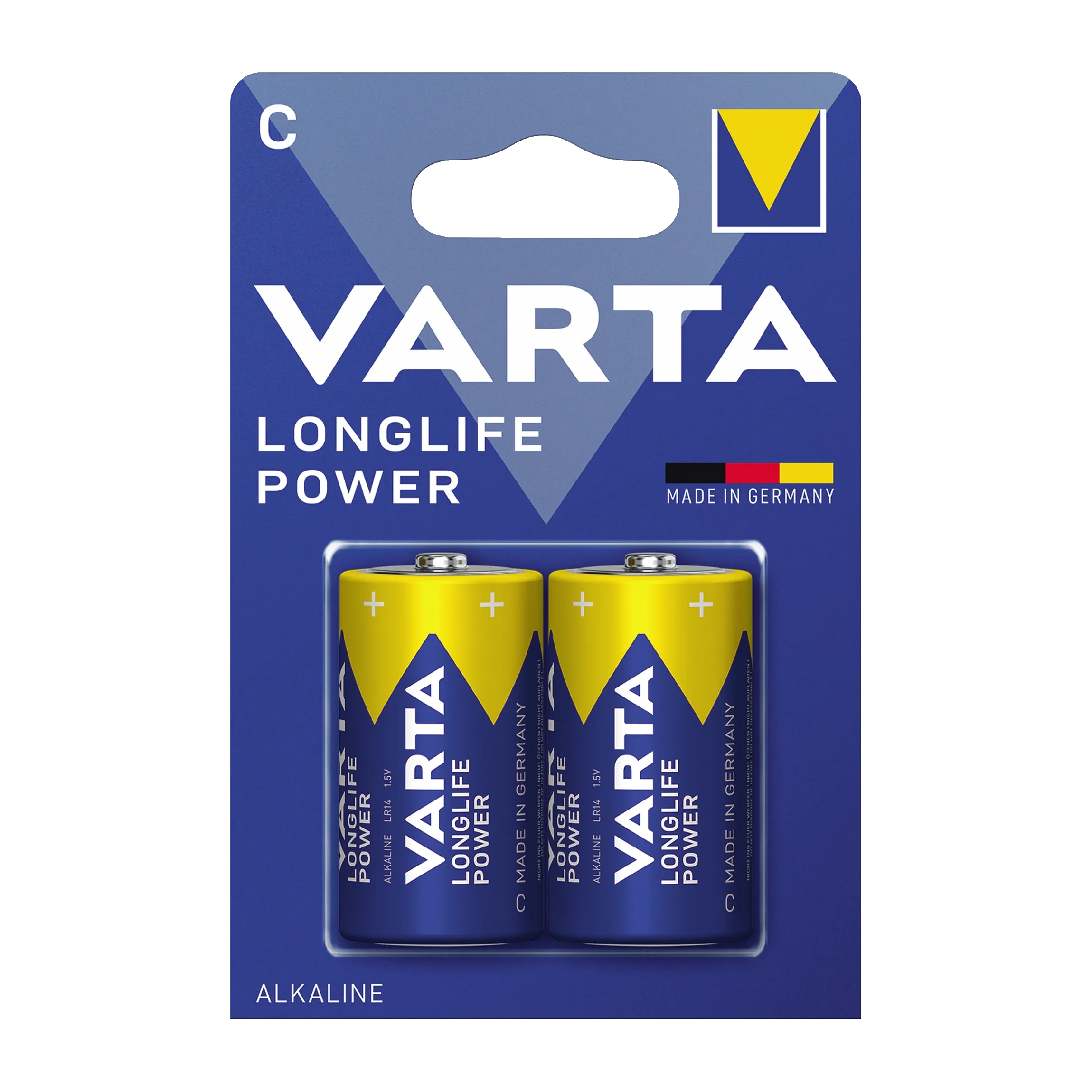 VARTA Batterie Longlife Power  C 1,5V 2 St./Pack.