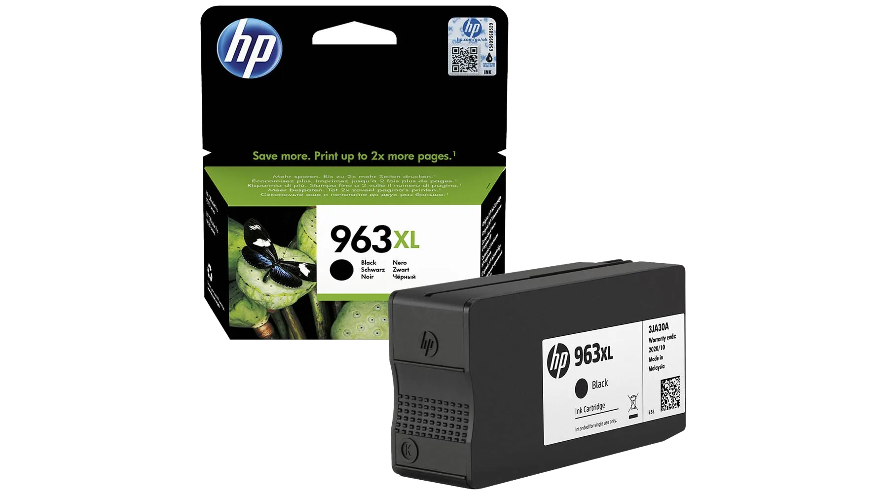 HP Tintenpatrone 963XL ca. 2.000 Seiten schwarz