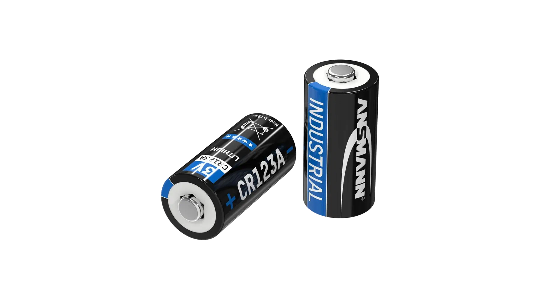 ANSMANN Batterien INDUSTRIAL Fotobatterie 3,0 V CR123 1Pack=10 Stück