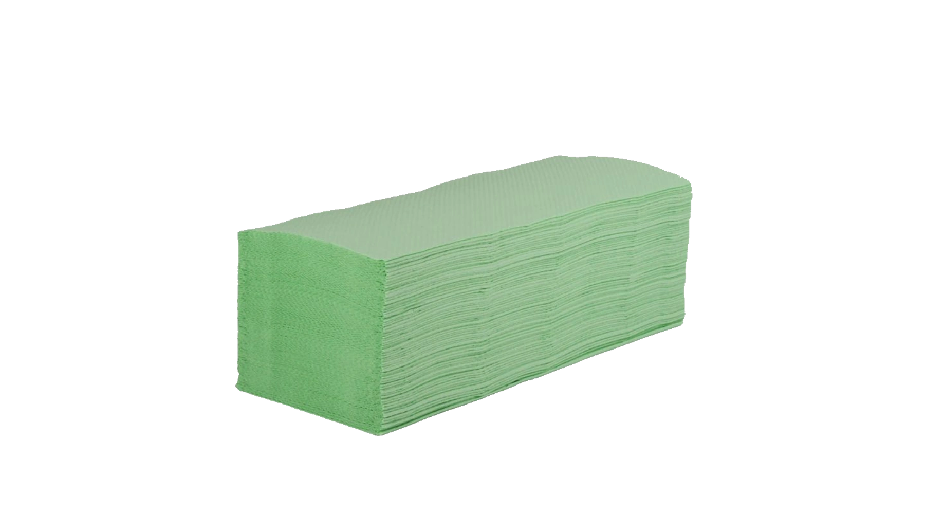 Papierhandtücher 23 x 25 cm (L x B) Zick-Zack-Falzung 2-lagig 3.200 Tücher/Karton grün