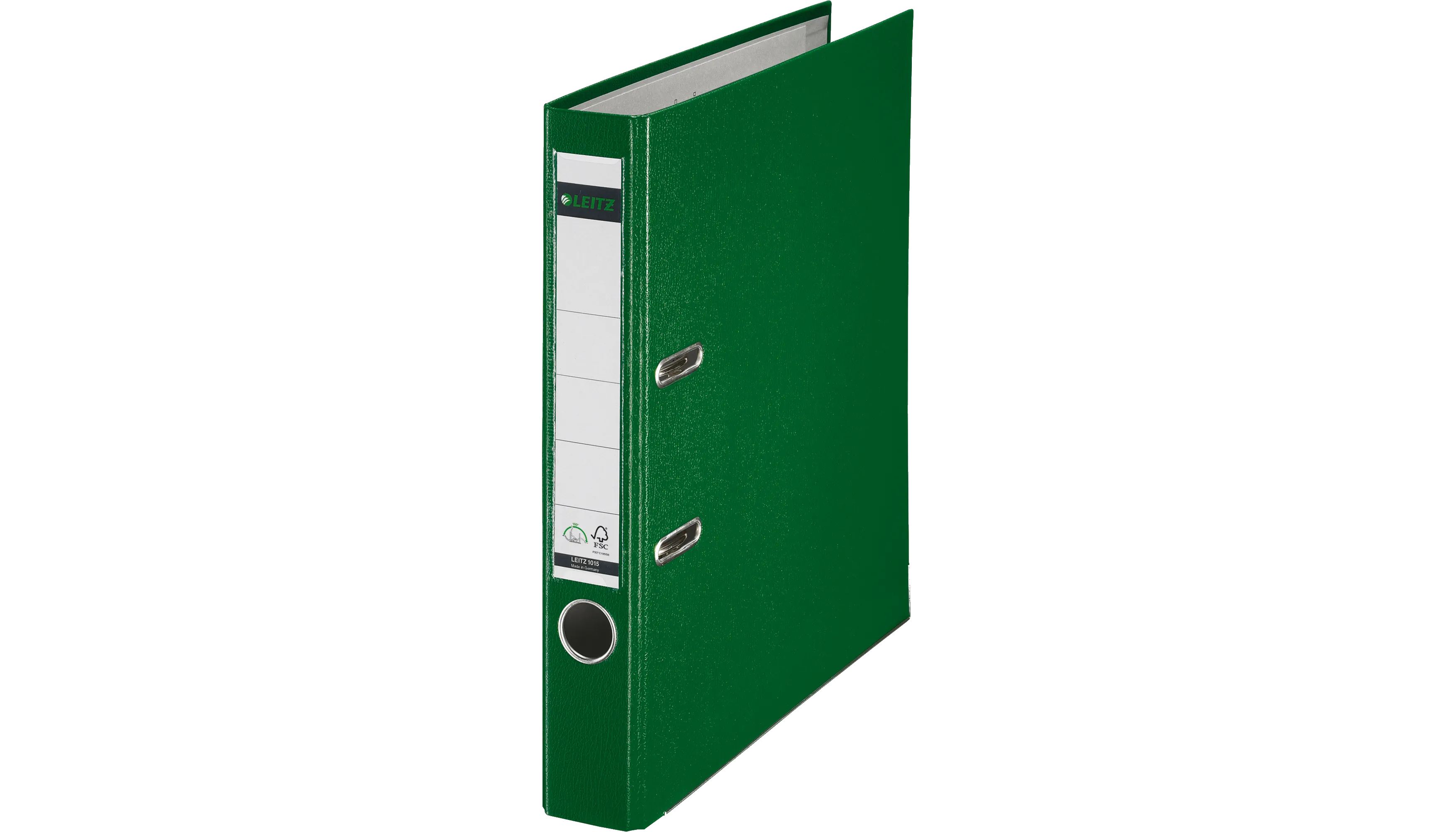 LEITZ Ordner DIN A4 52mm  PP grün