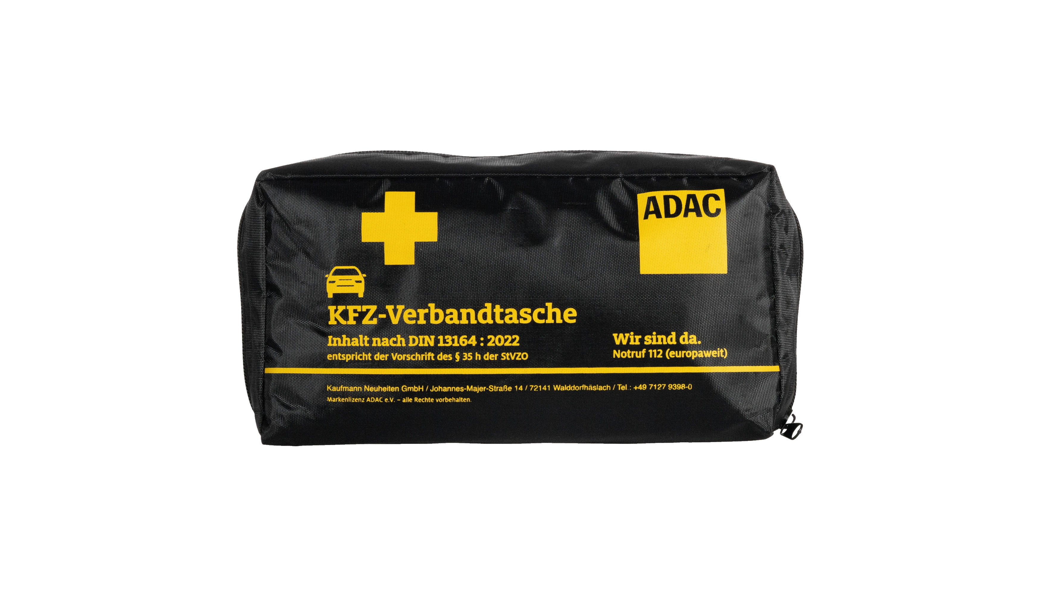 ADAC Verbandkasten für Kfz DIN 13164 schwarz