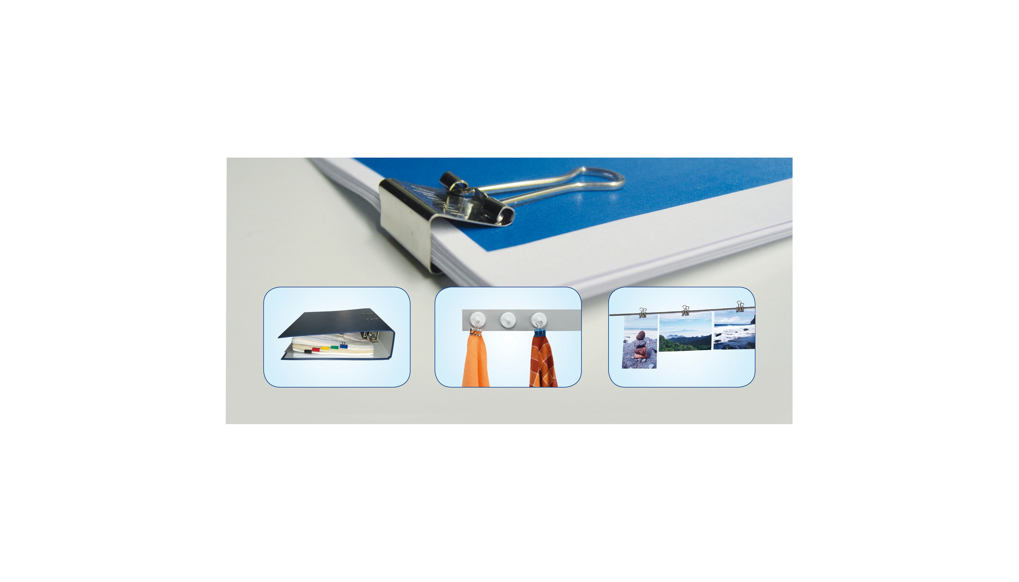 MAUL Foldbackklemmer mauly® 25 mm Breite: 50 mm 1Pack=12Stück schwarz