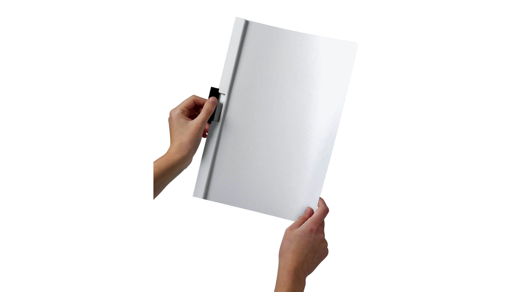 DURABLE Klemmmappe DURACLIP® 30 DIN A4 weiß