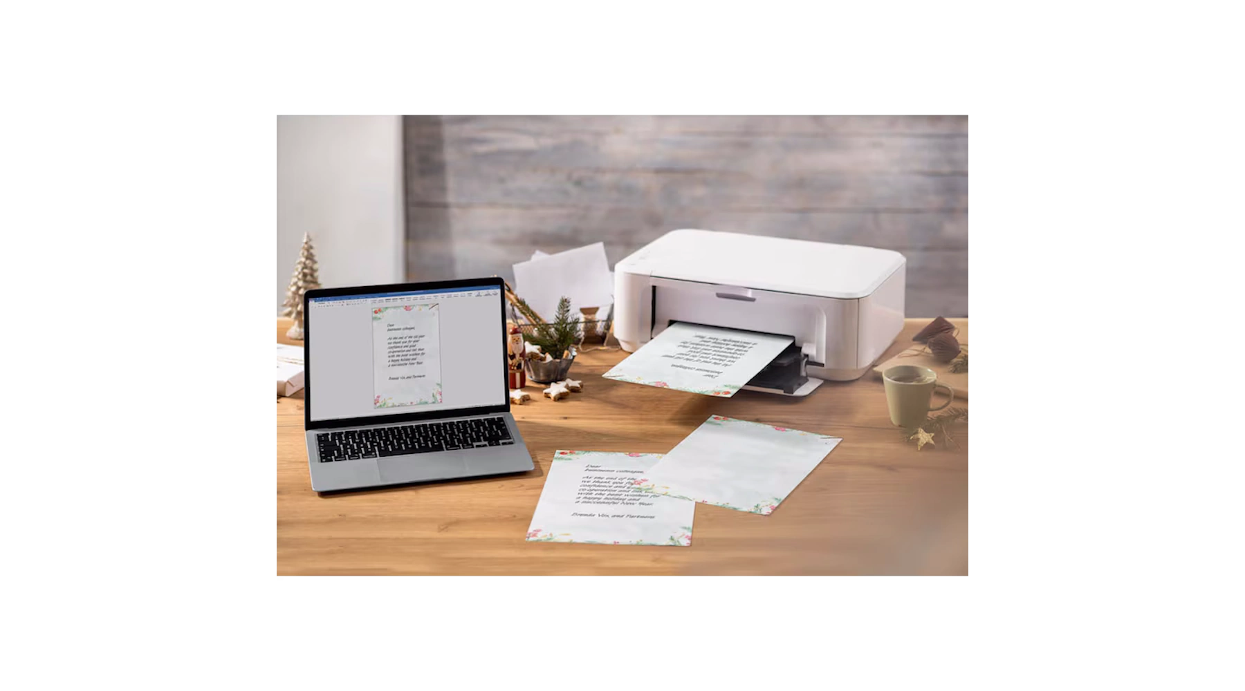 SIGEL Weihnachtsbriefpapier Christmas Magic DIN A4  90 g/m² 25 Blatt/Pack