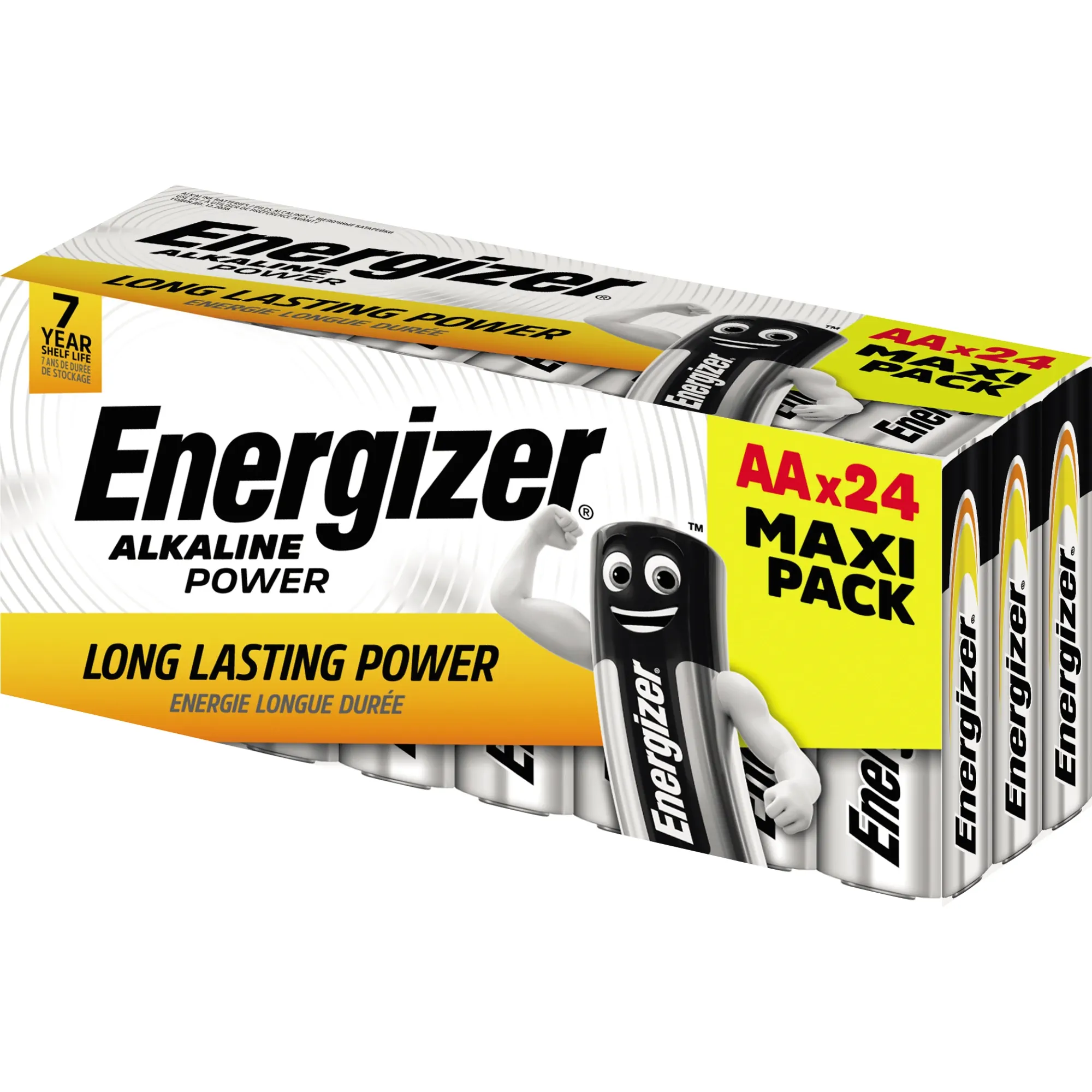 ENERGIZER Batterie Alkaline Power AA/Mignon 24 Stück/Pack
