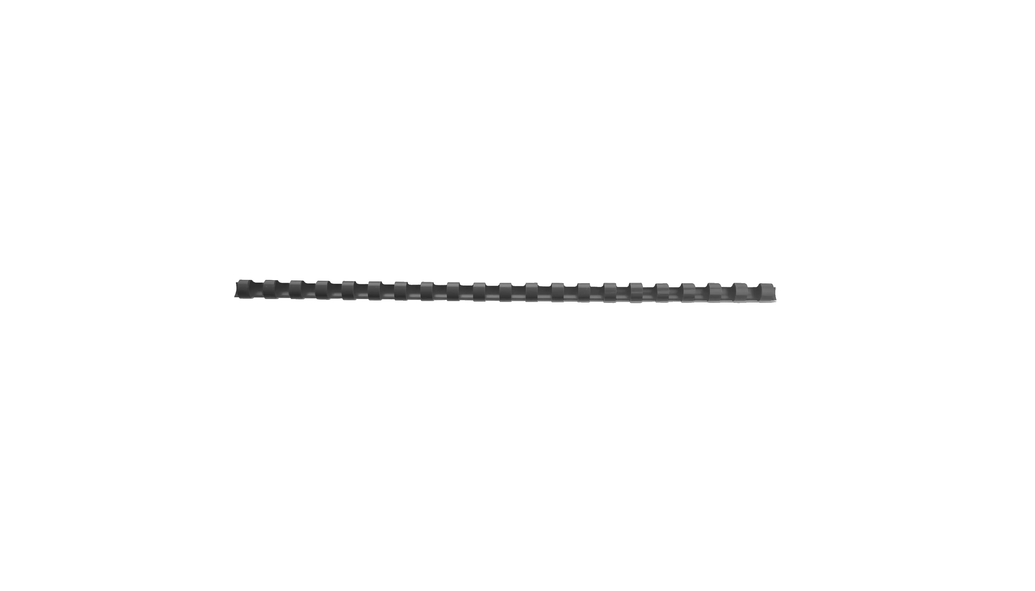 GBC®  Plastikbinderücken CombBind® 8mm PA=100St. schwarz