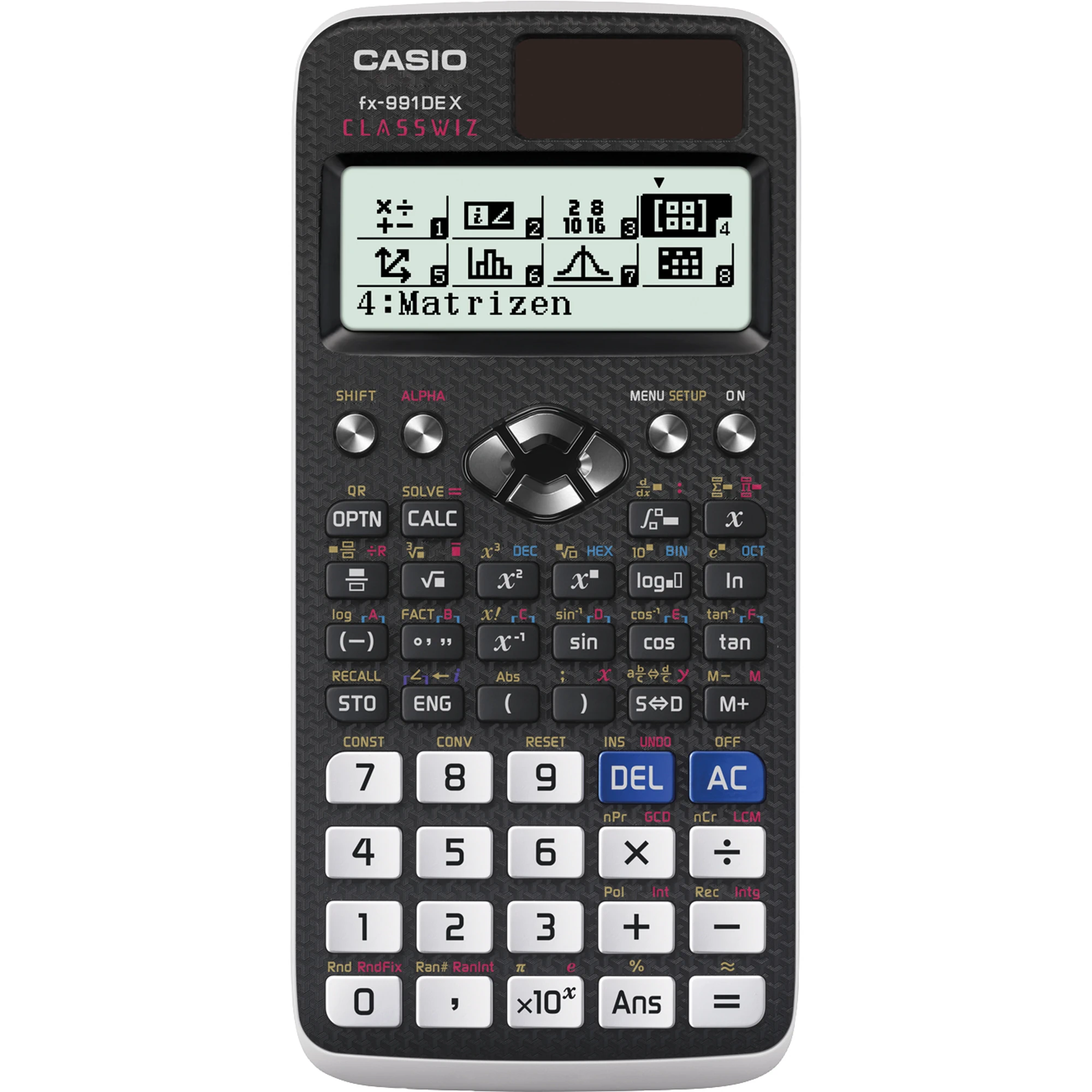 CASIO® Schulrechner ClassWiz FX-991DE X schwarz 