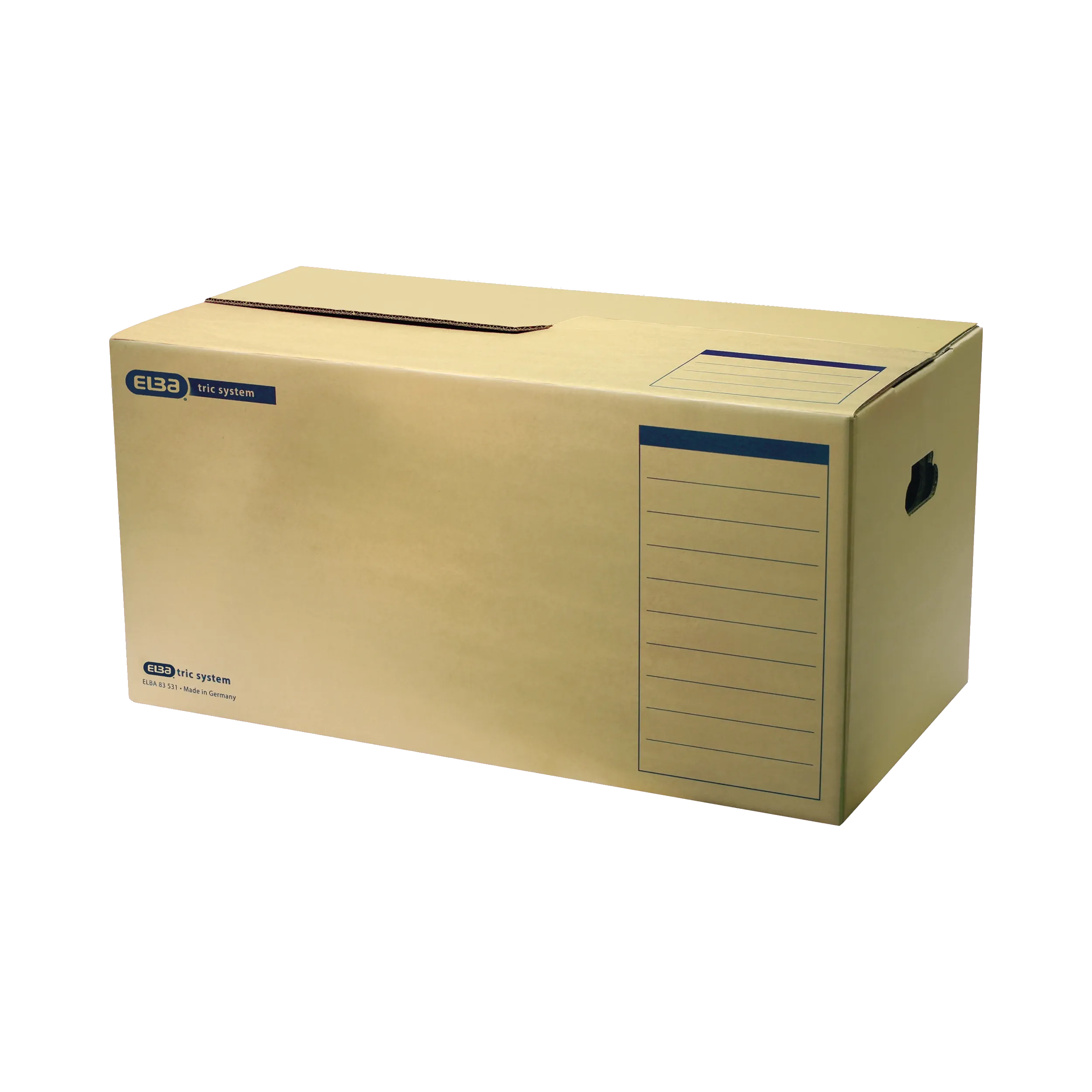 ELBA Umzugskarton tric system 68 x 35 x 33 cm (B x H x T) braun 10 Stück/Pack