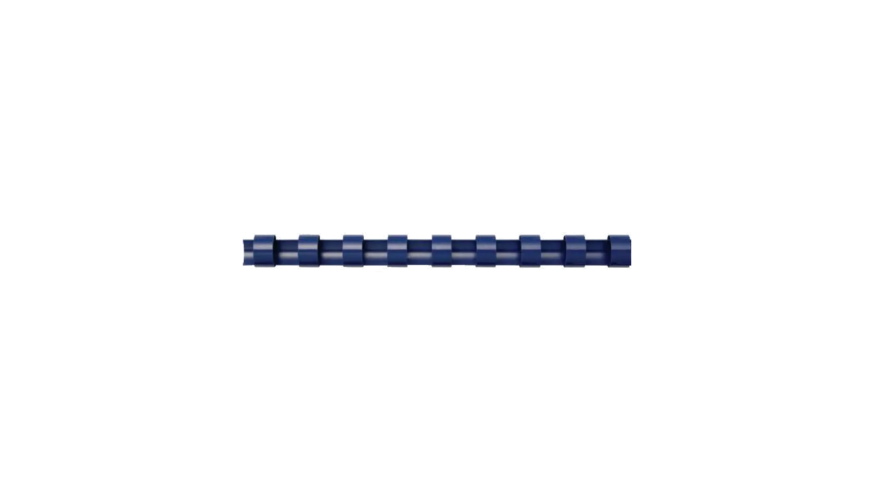 FELLOWES® Plastikbinderücken 10 mm 55 Blatt 100 Stück/Pack. blau