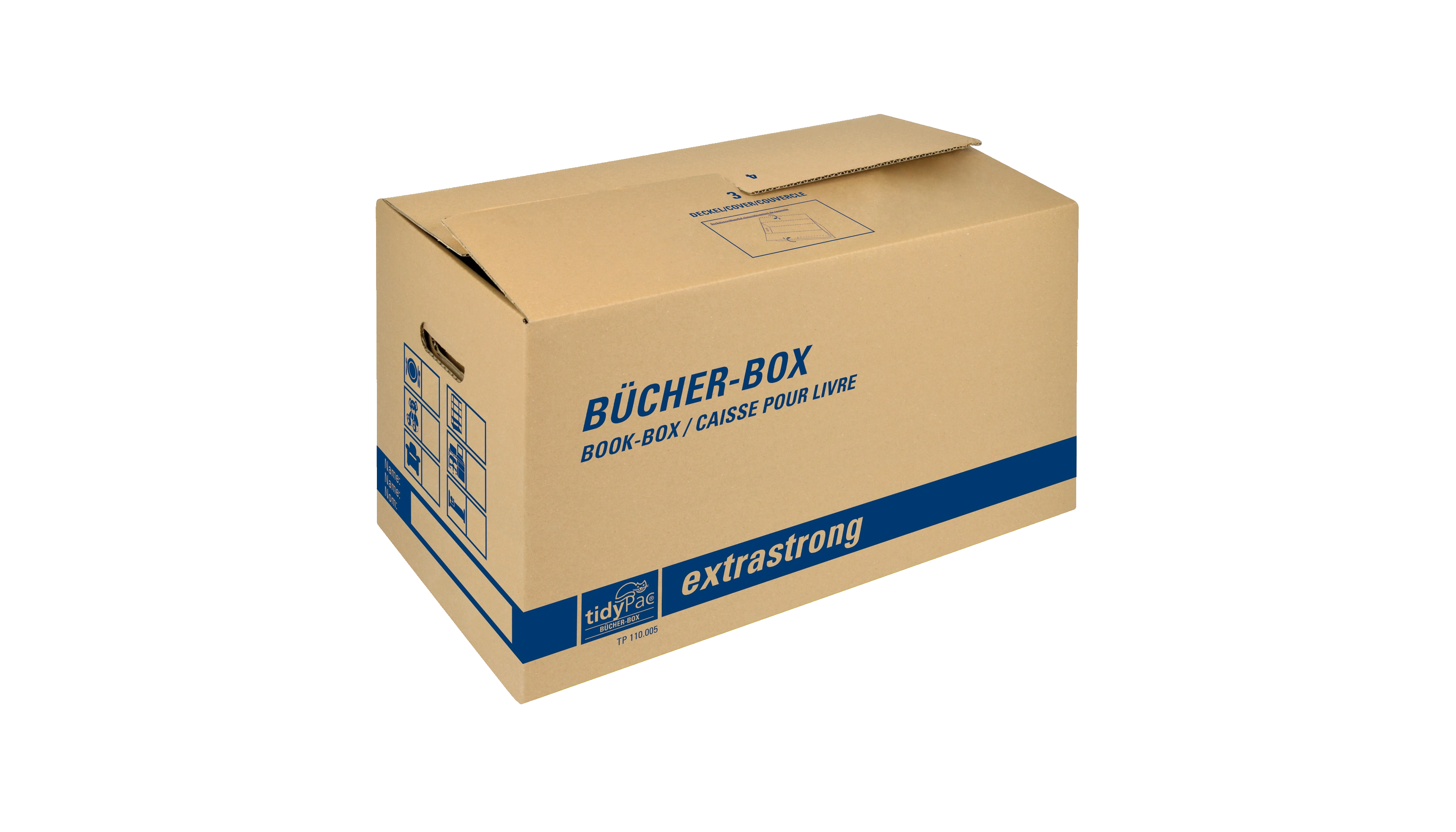 tidyPac® Umzugskarton Bücherbox