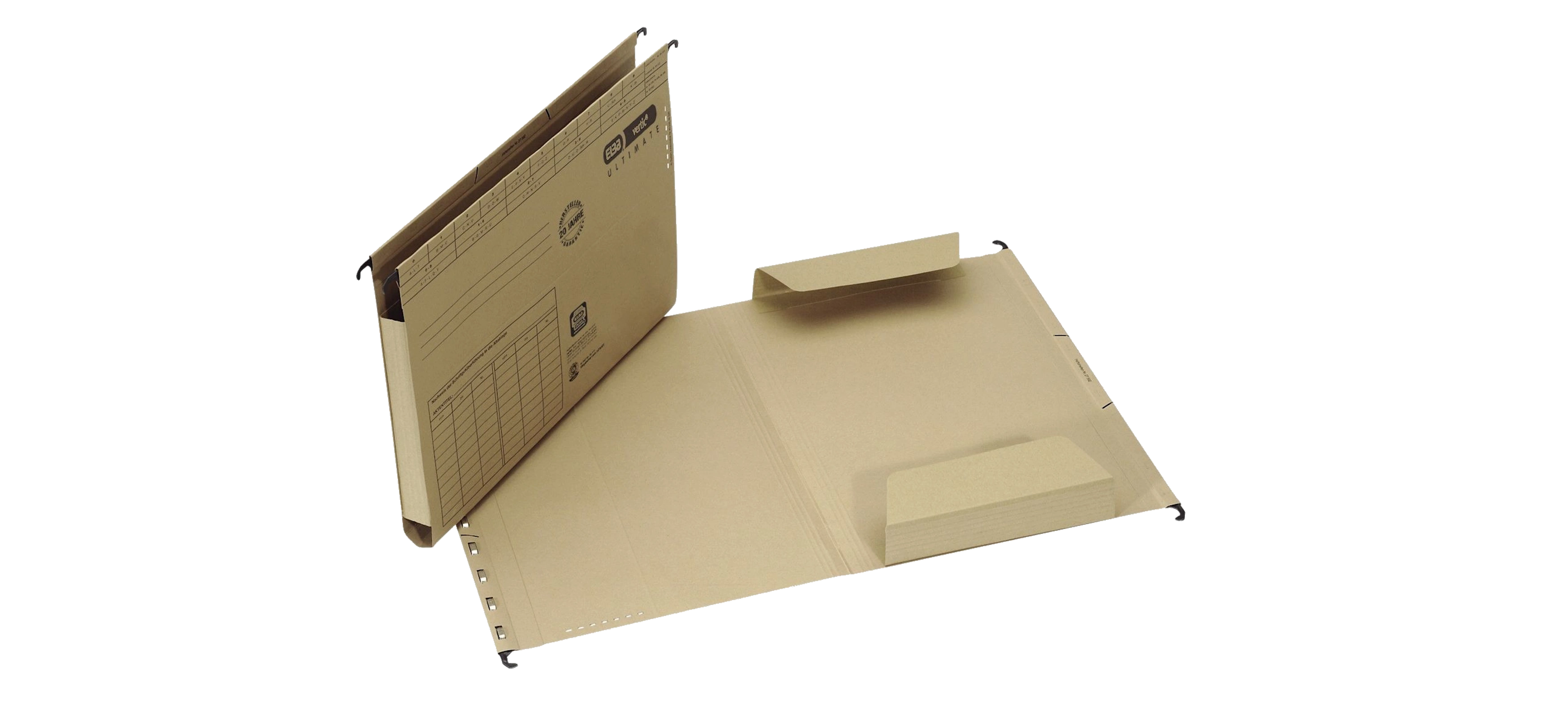 ELBA Hängemappe vertic® ULTIMATE® DIN A4 Karton 240 g/m² naturbraun