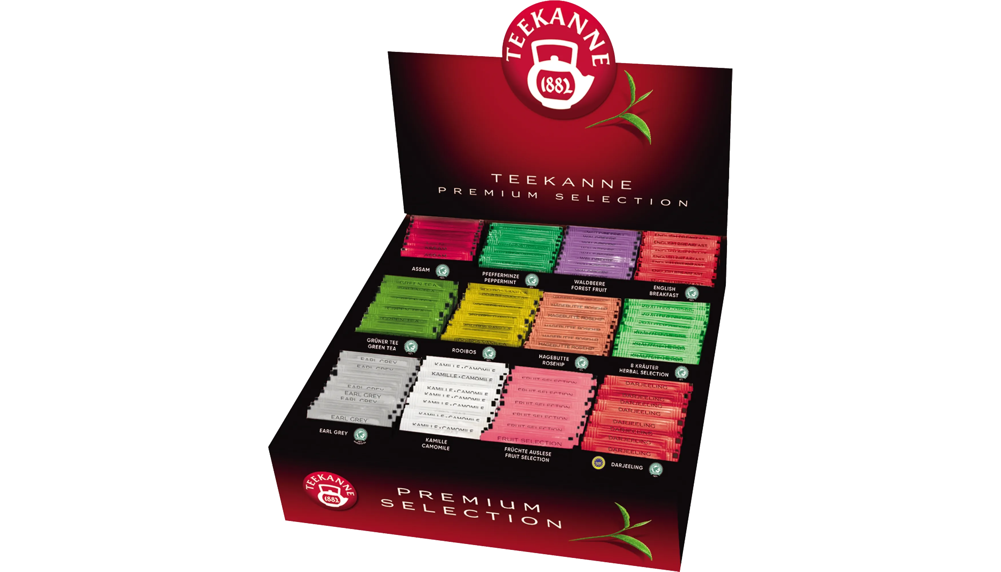 TEEKANNE Tee Premium 180 Beutel pro Packung Selection Box