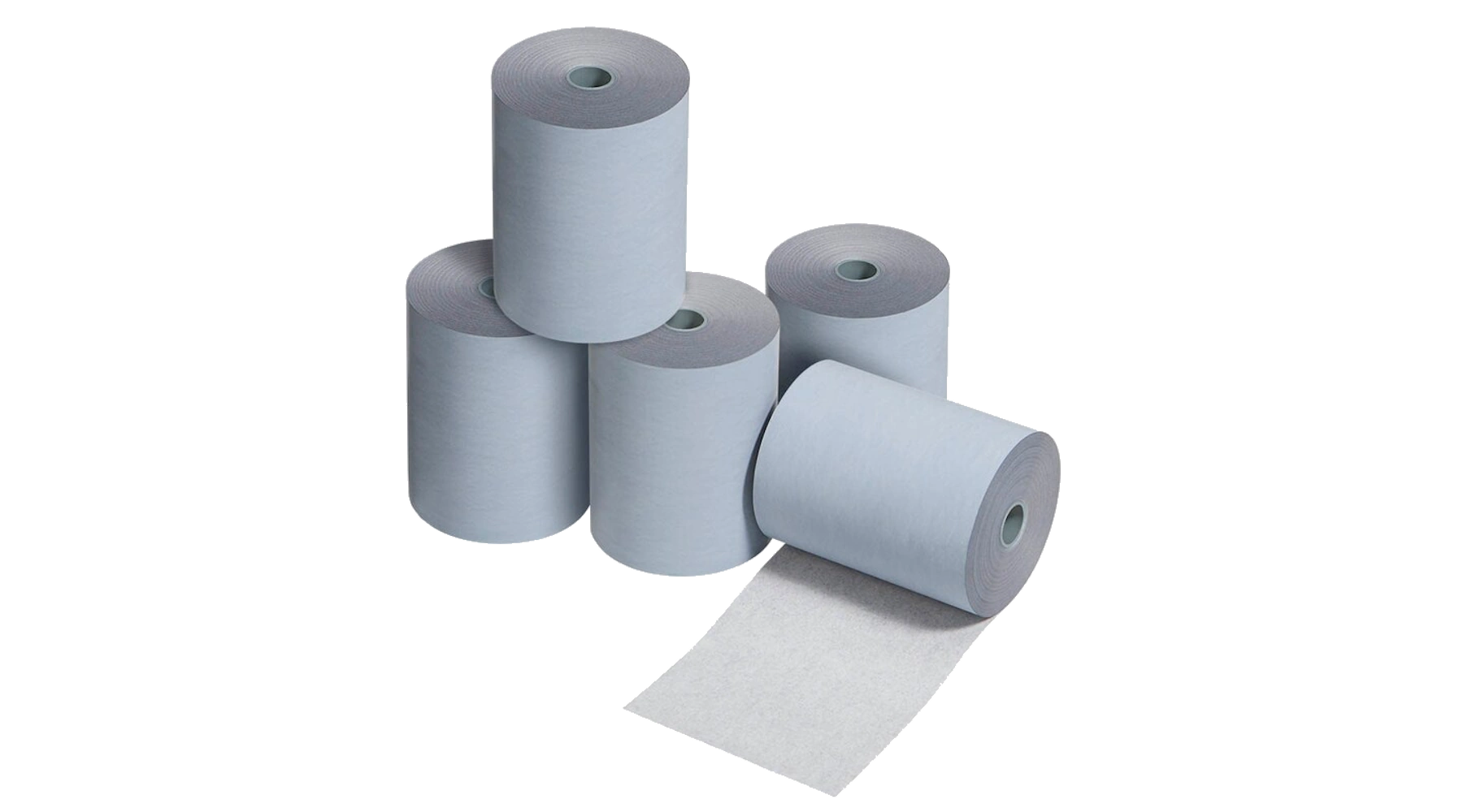 Öko-Thermorollen 80 mm x 50 m (B x L) Öko-Thermopapier 5 Rollen/Pack blau
