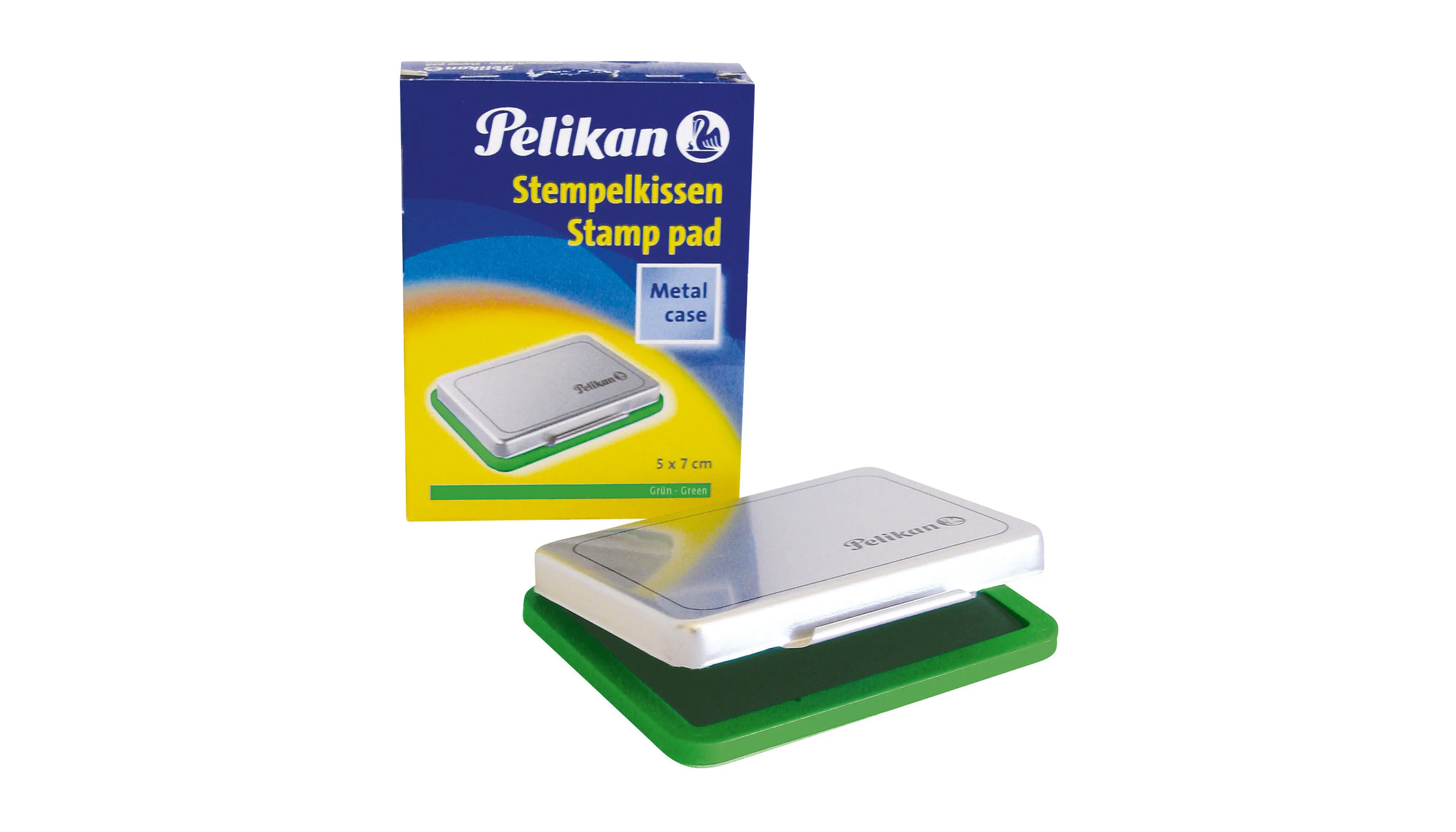 PELIKAN Stempelkissen 3 getränkt 70 x 50 mm (B x H) grün
