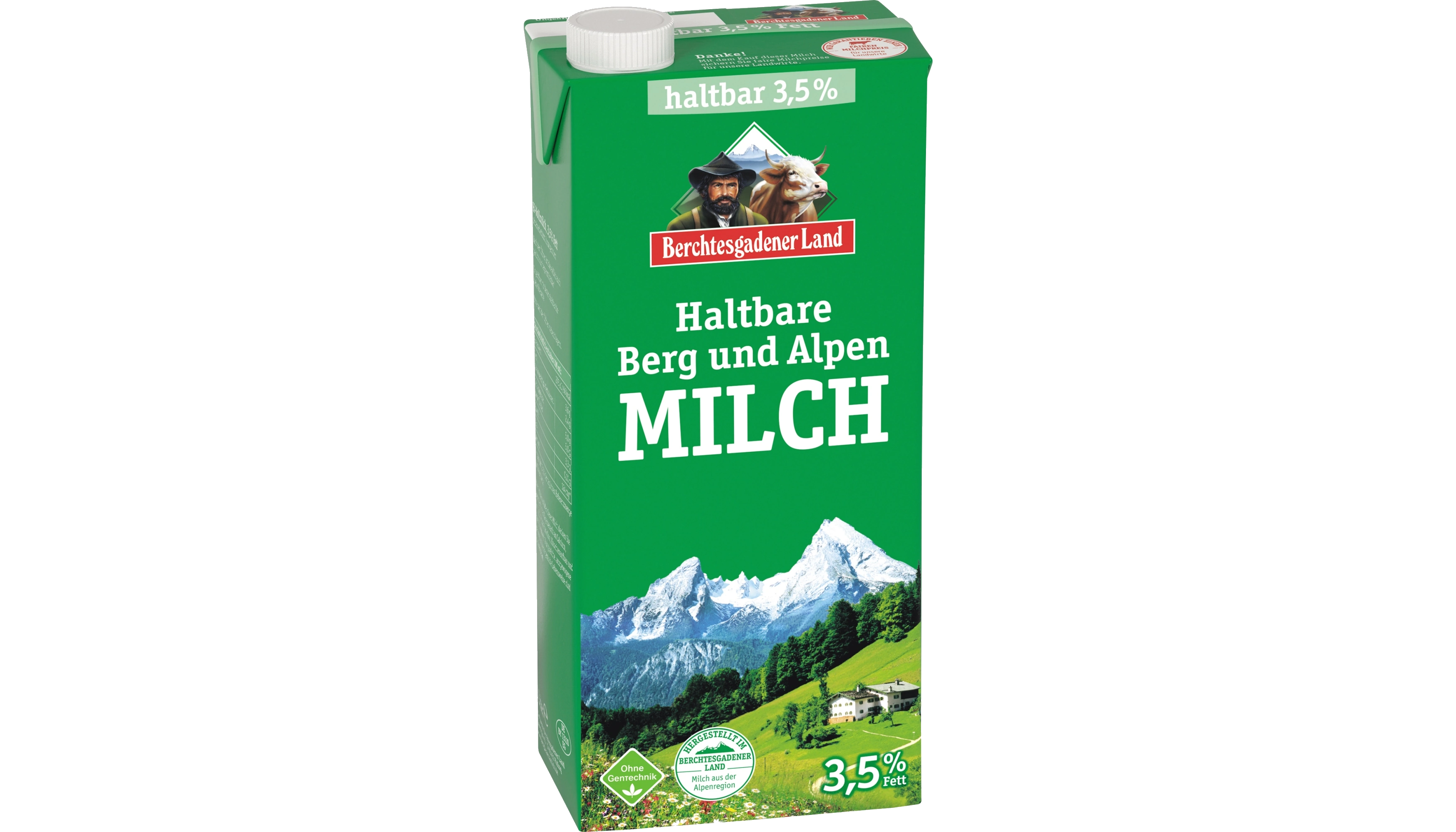 BERCHTESGADENER LAND H-Milch 3,5 % 1Liter 12 Stück/Pack
