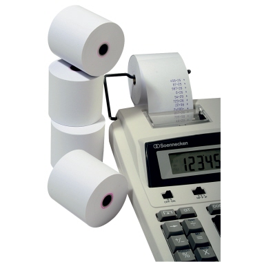 SOENNECKEN Additionsrolle 57 mm x 40 m weiß 5 Stück/Pack SOENNECKEN Additionsrolle 57 mm x 40 m weiß 5 Stück/Pack