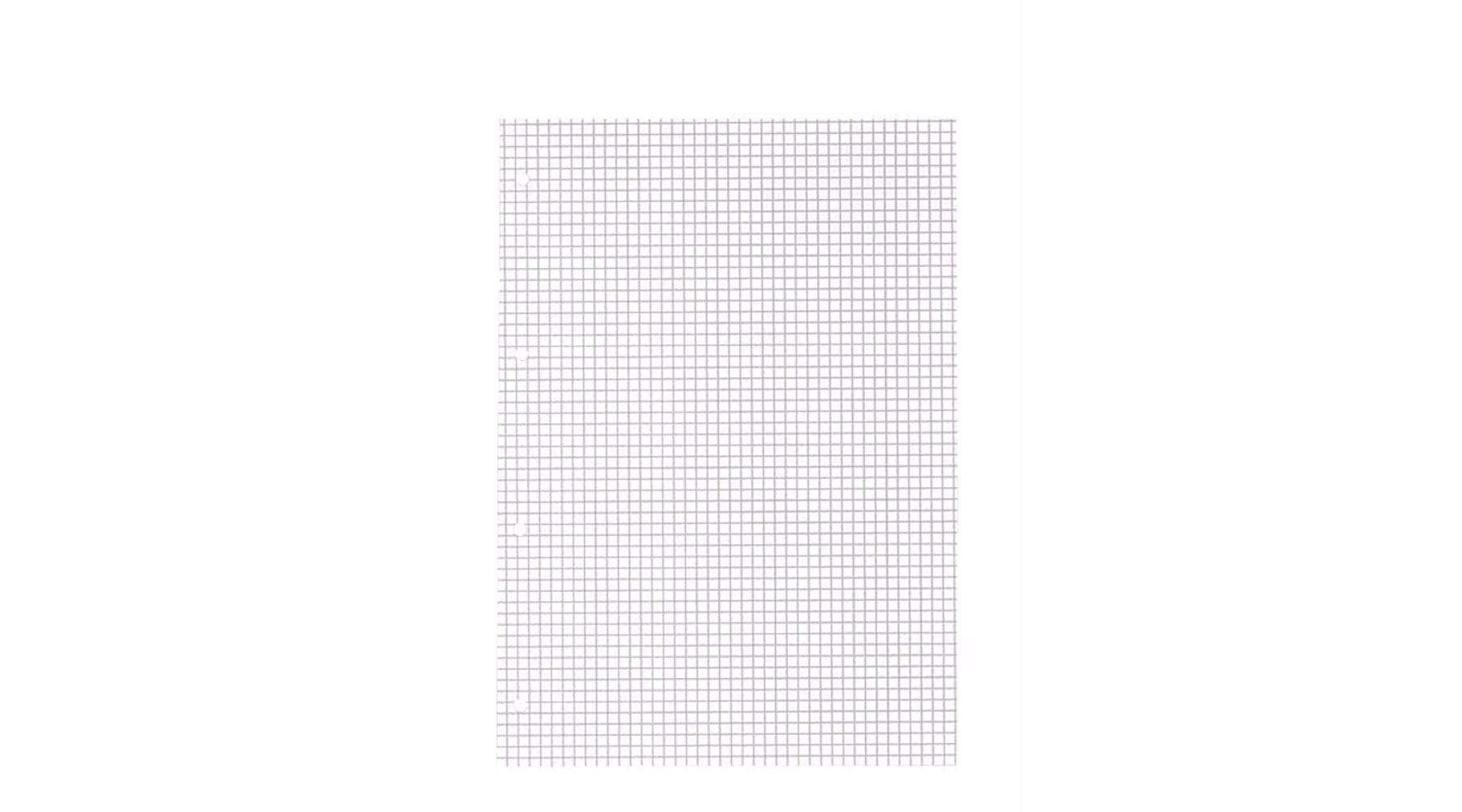 Briefblöcke DIN A5 kariert 80 g/m² 50 Blatt 10 Stück/Pack weiß
